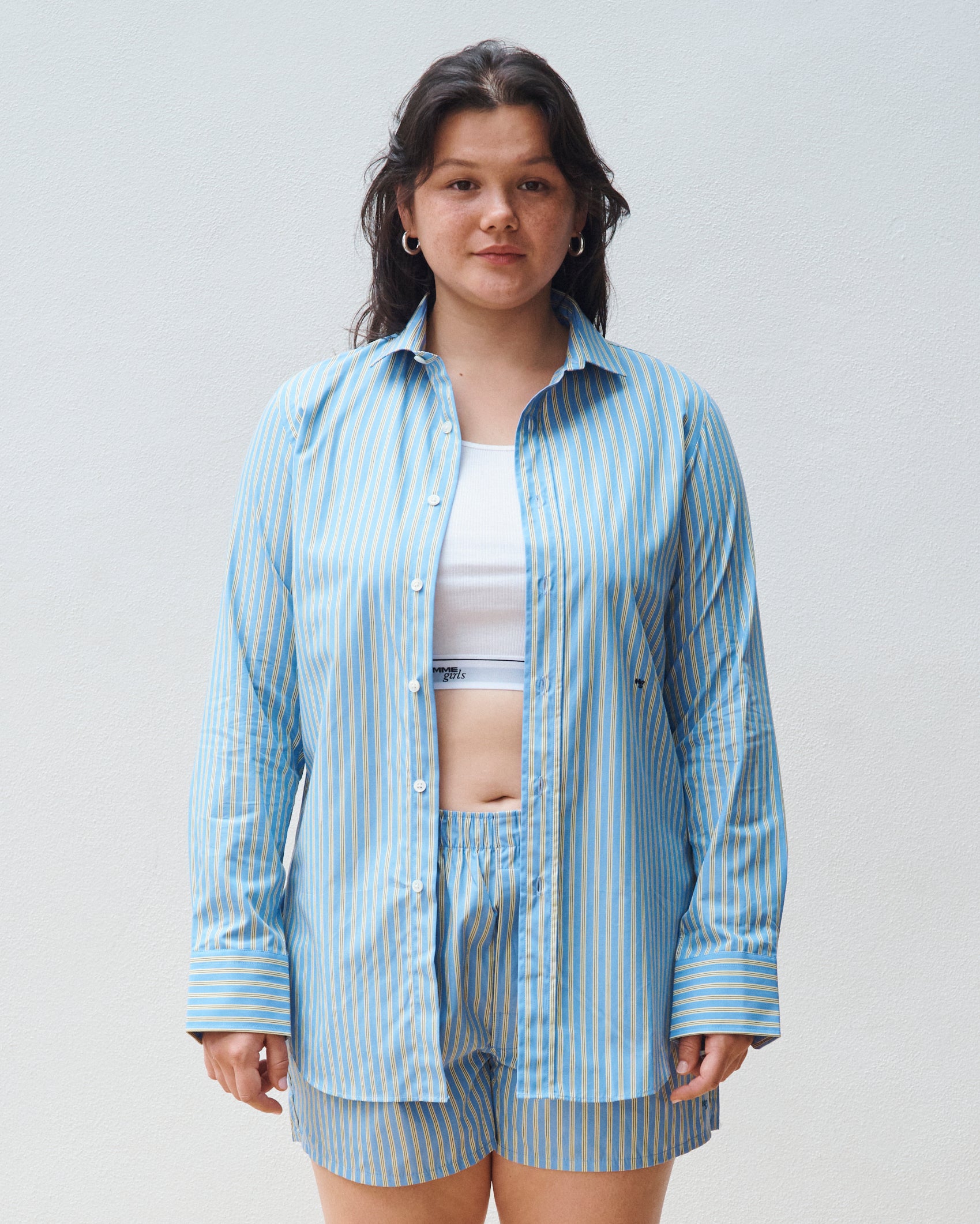 Yellow Stripe Shirt
