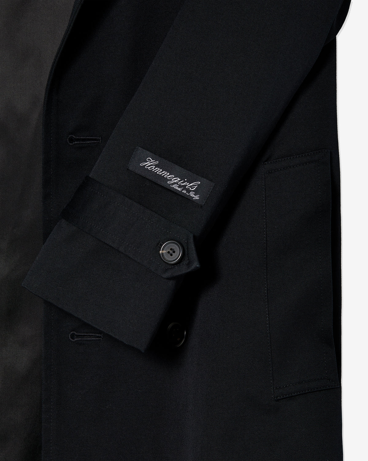 Classic Trench Coat in Black