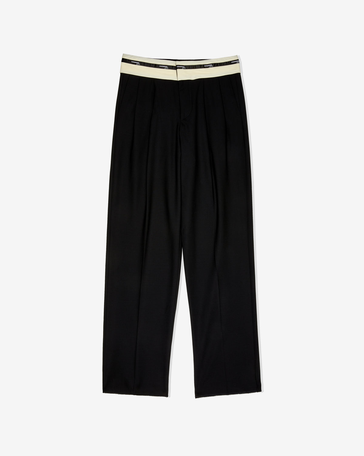 Flip Waist Pant in Black