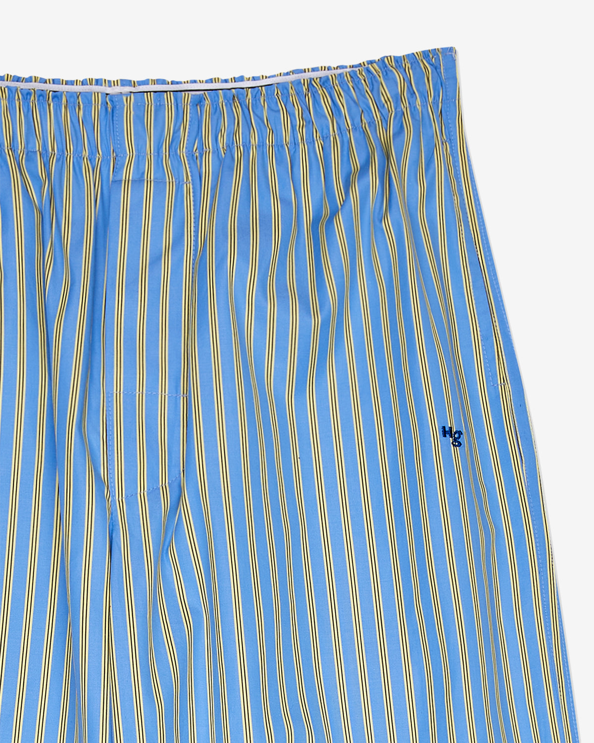 Pajama Pant in Yellow Blue Stripe
