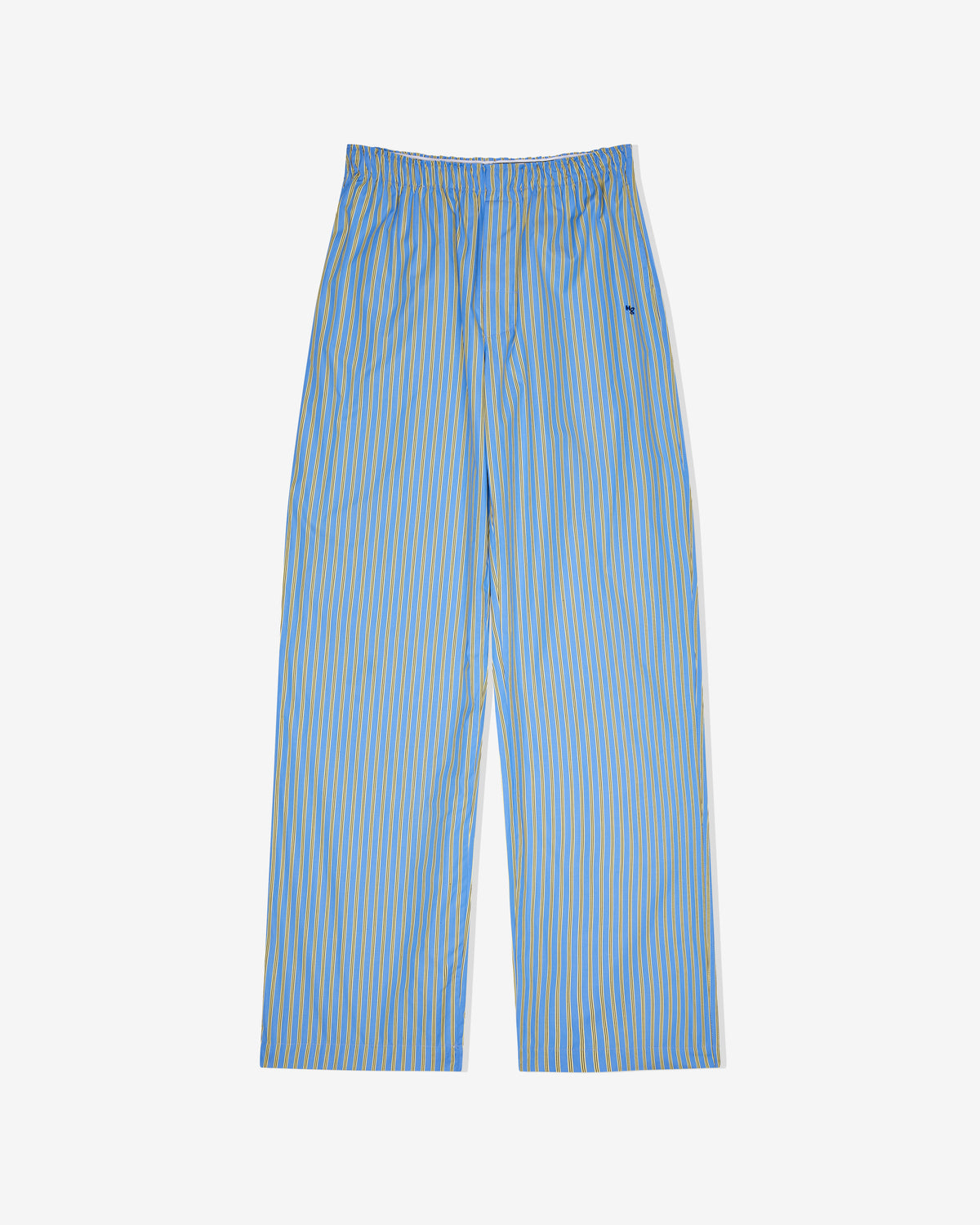 Pajama Pant in Yellow Blue Stripe