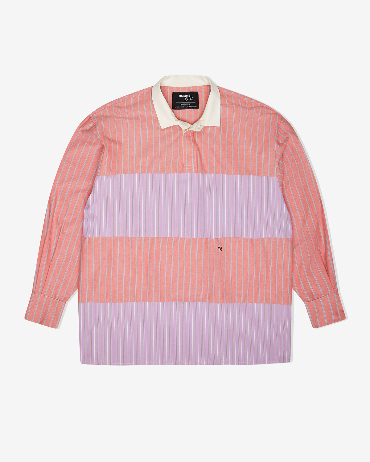 Shirting Rugby in Coral Lavender Combo