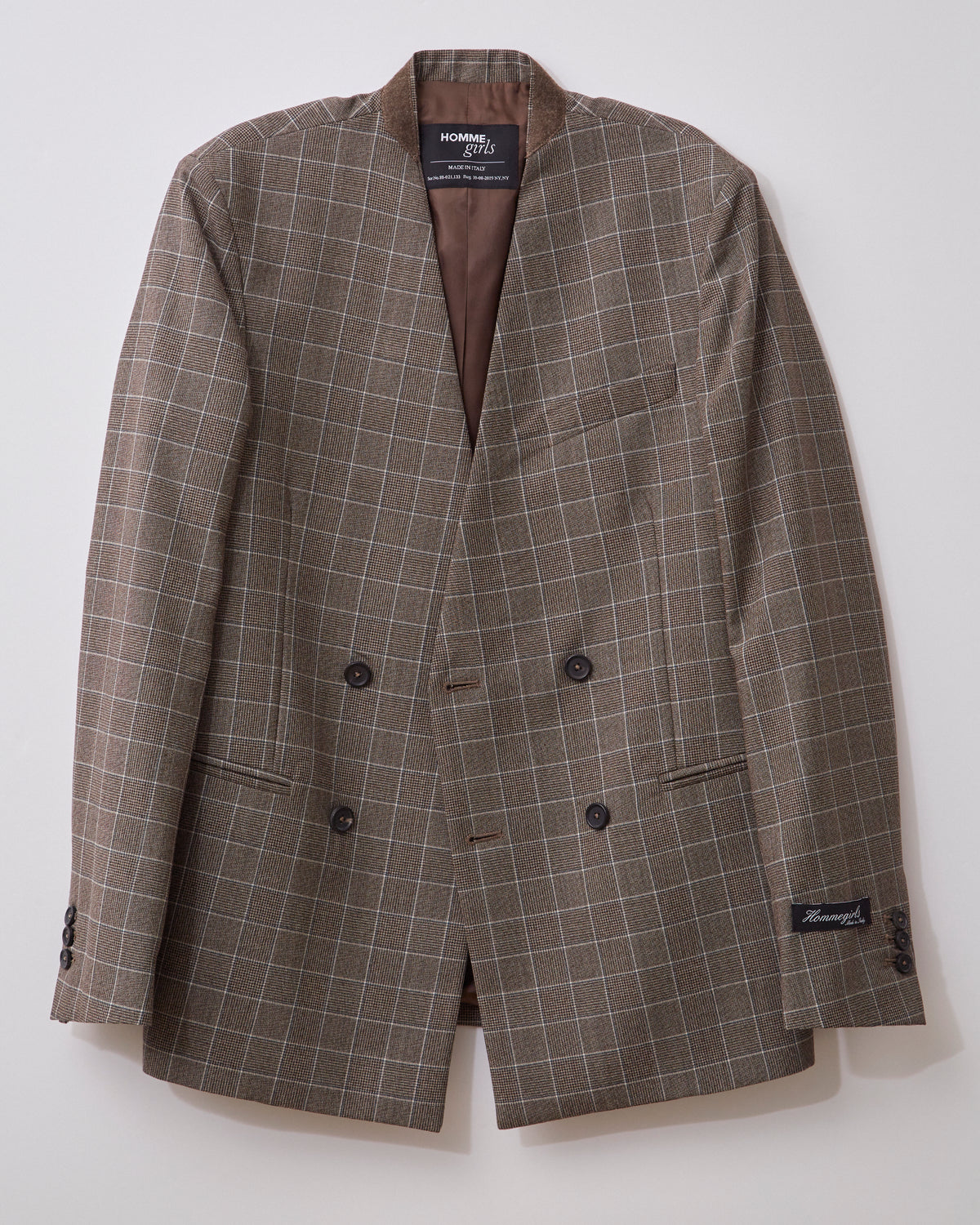 Collarless Blazer