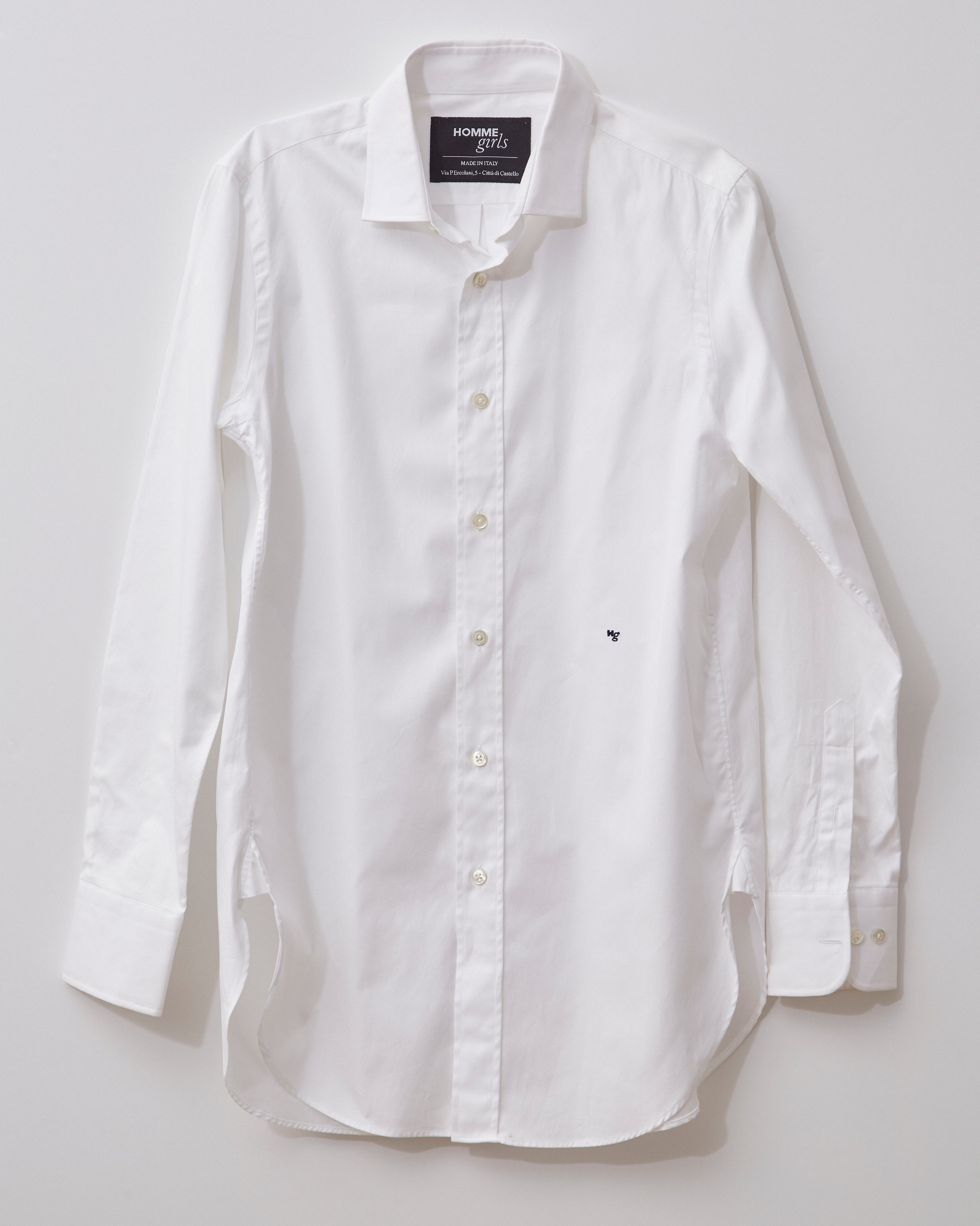 White Classic Shirt – HOMMEGIRLS