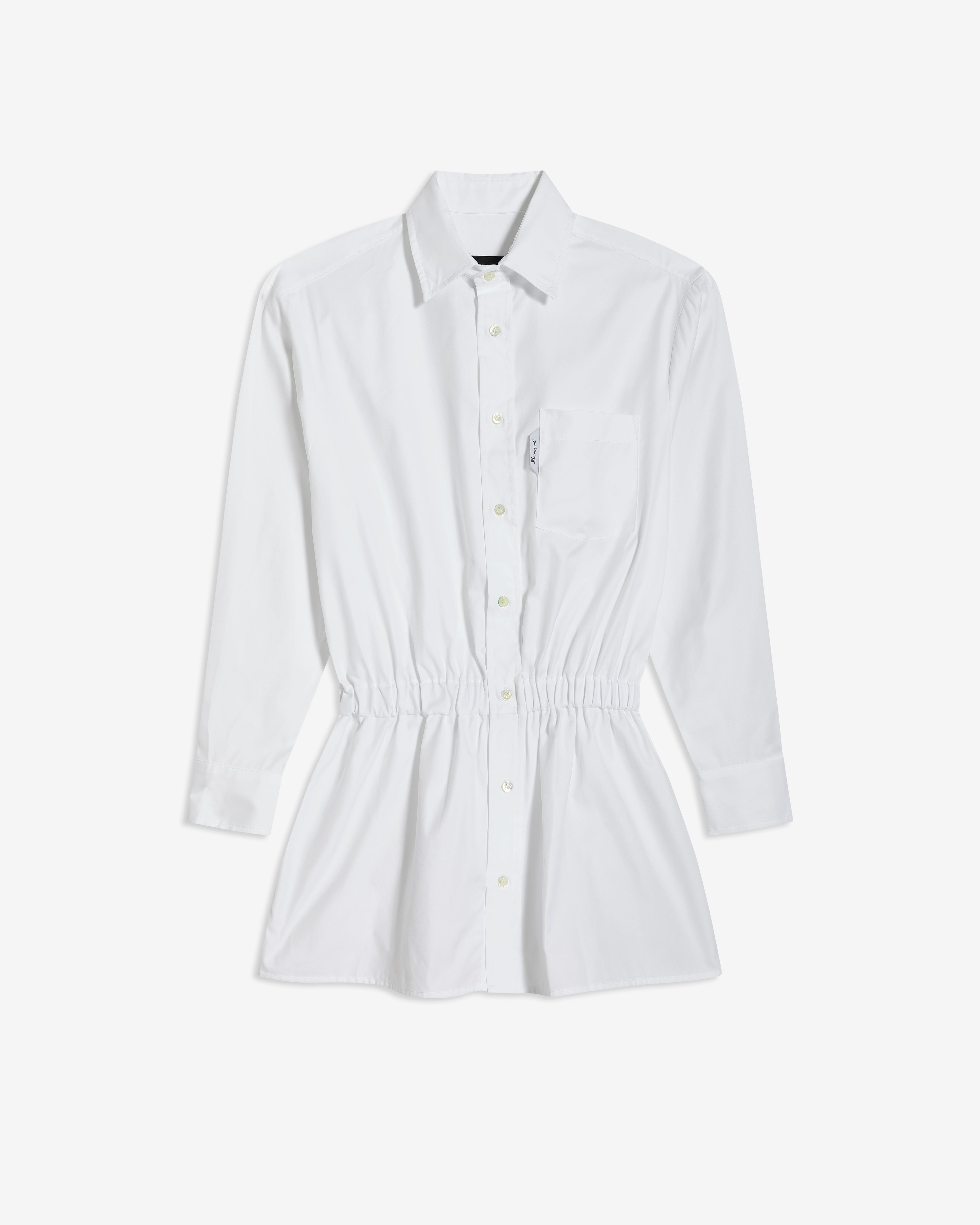 HOMMEGIRLS Shirt Dress in White S