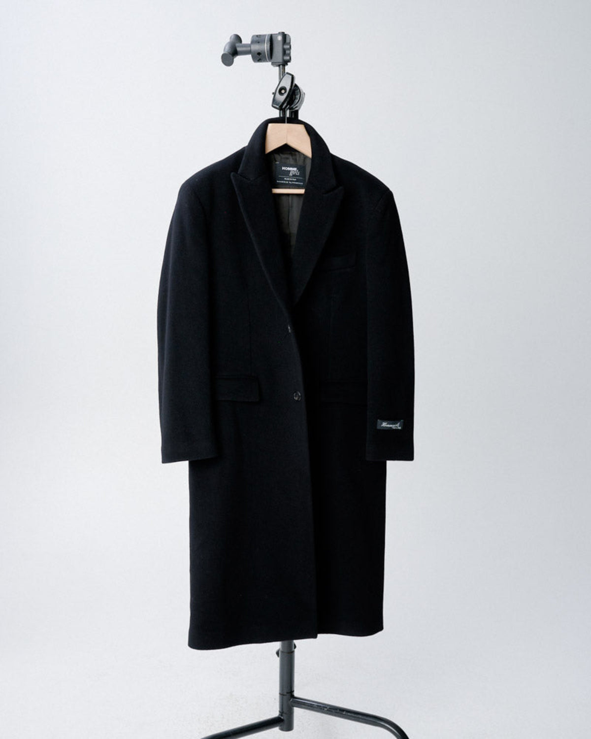 Classic Overcoat in Black