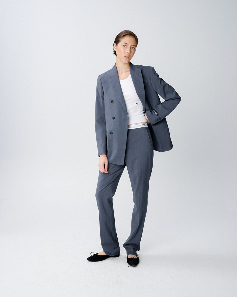 Classic Pants in Grey HOMMEGIRLS Classic Pants in Grey HOMMEGIRLS