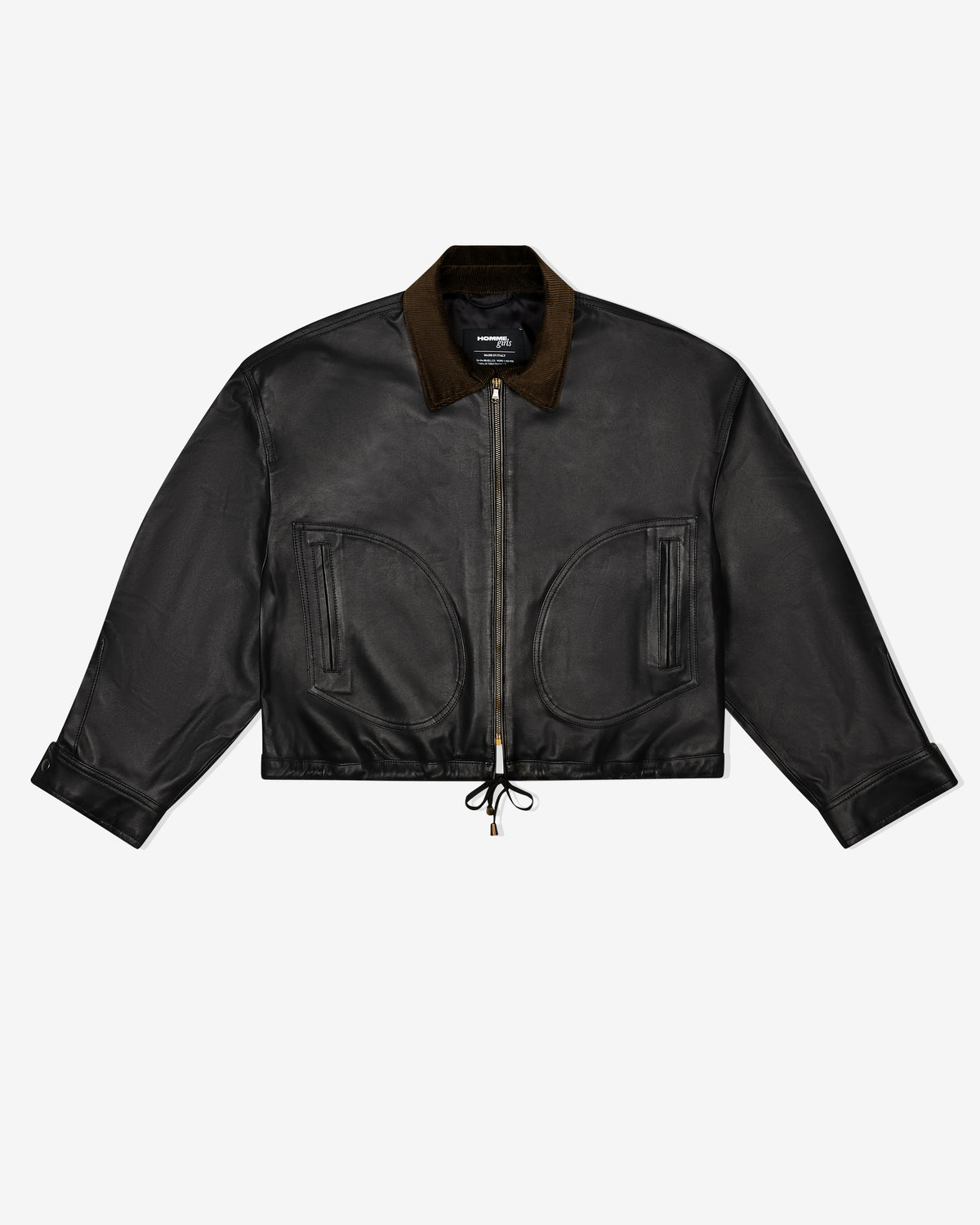Leather Parachute Jacket