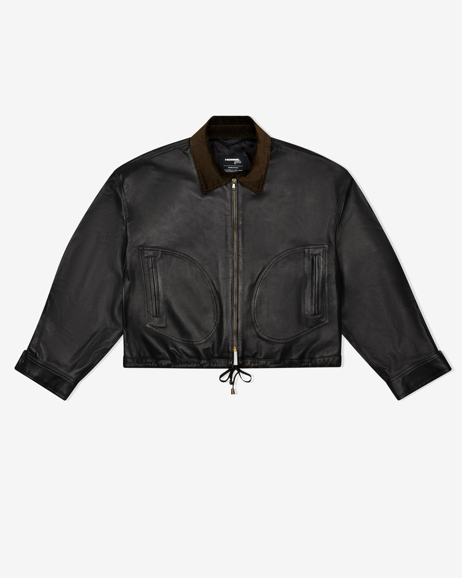 Leather Parachute Jacket