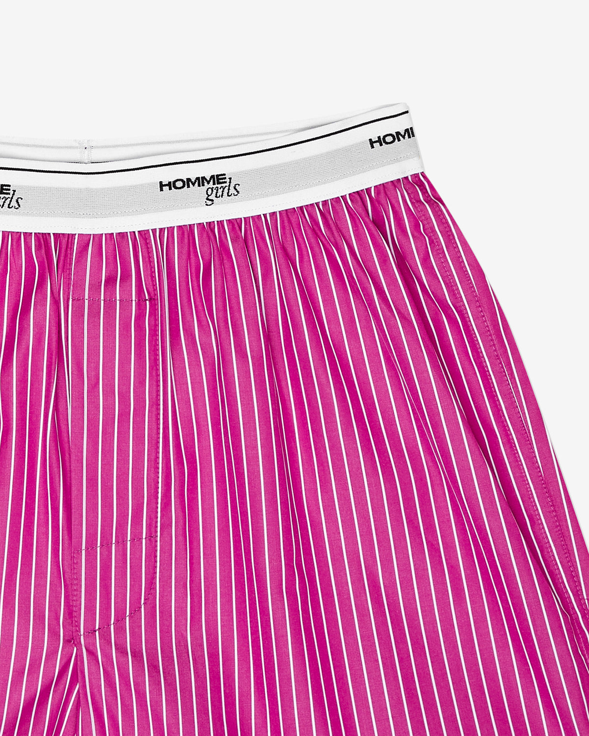 Boxer Shorts in Raspberry Stripe
