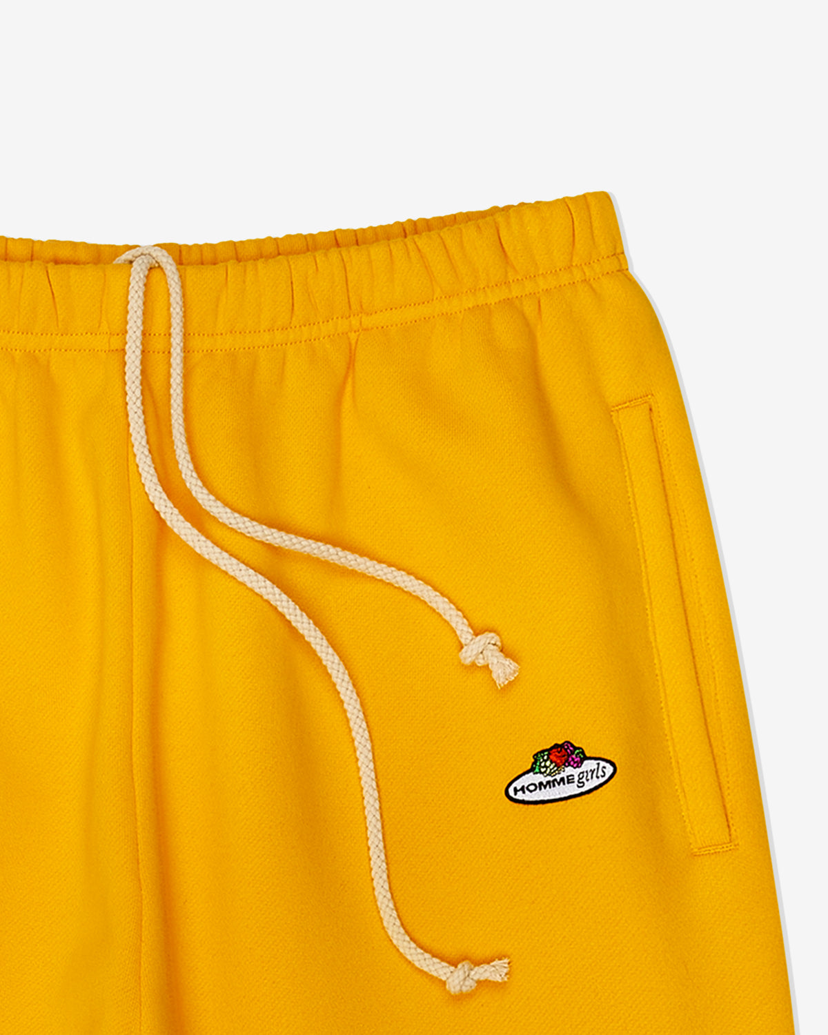 HommeGirls x Fruit Of The Loom Sweatpants in Yellow