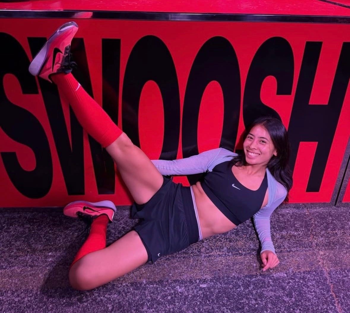 Run with Nike and Michelle Li