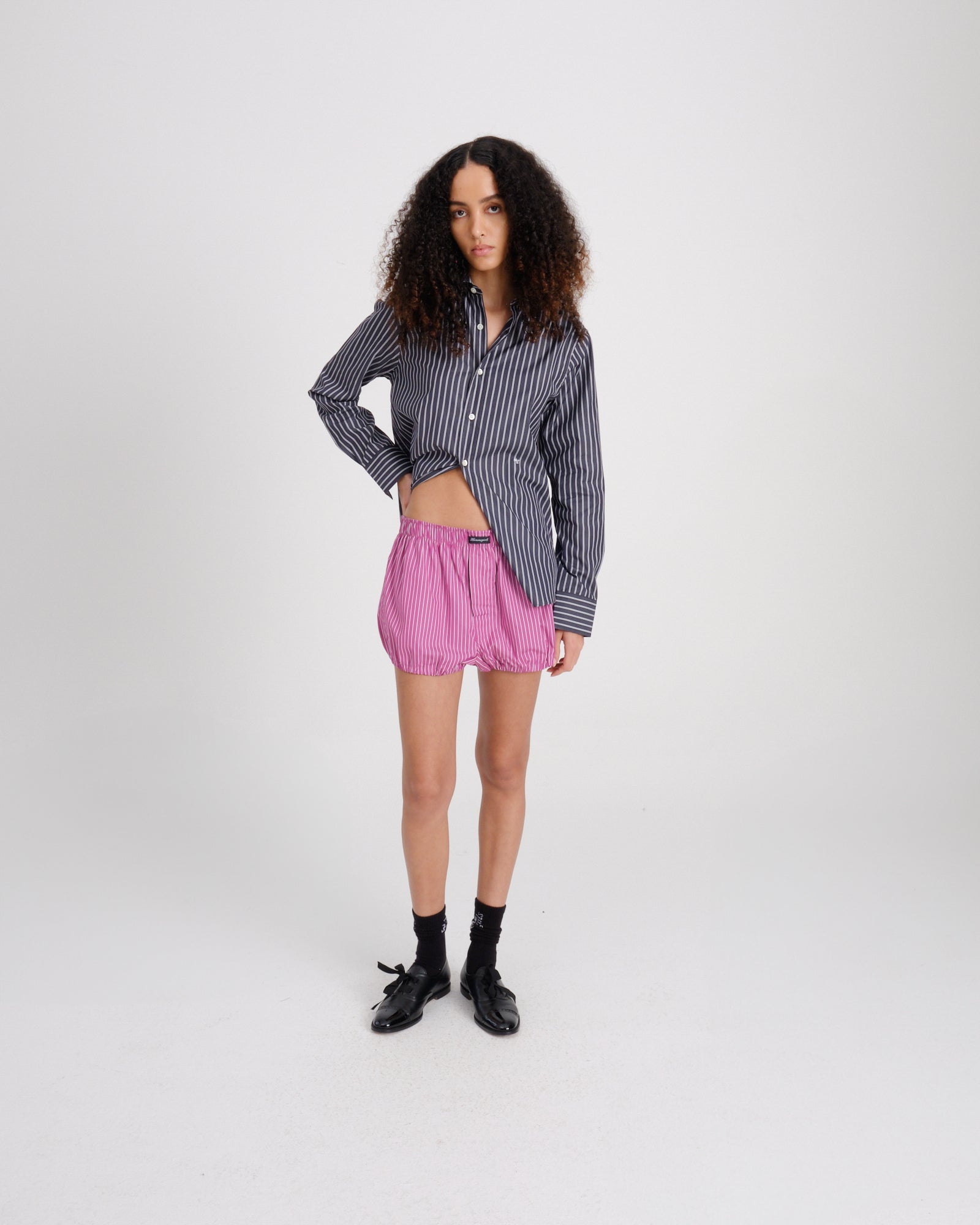 Bloomers in Raspberry Stripe