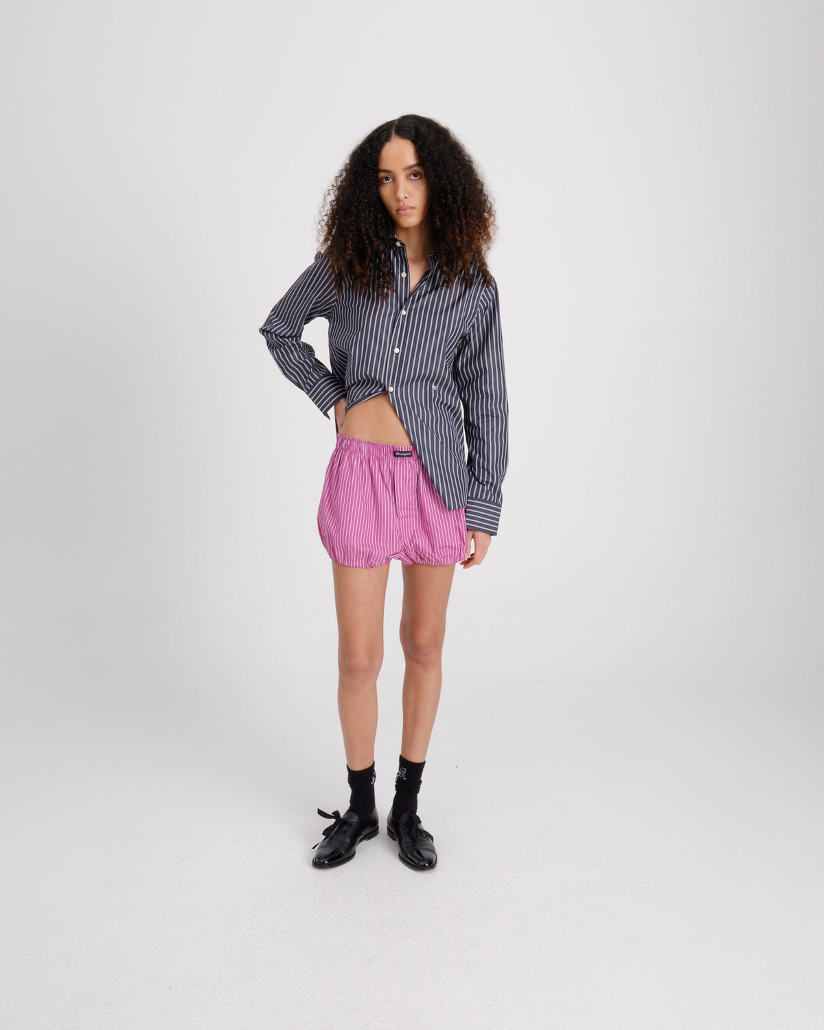 Bloomers in Raspberry Stripe