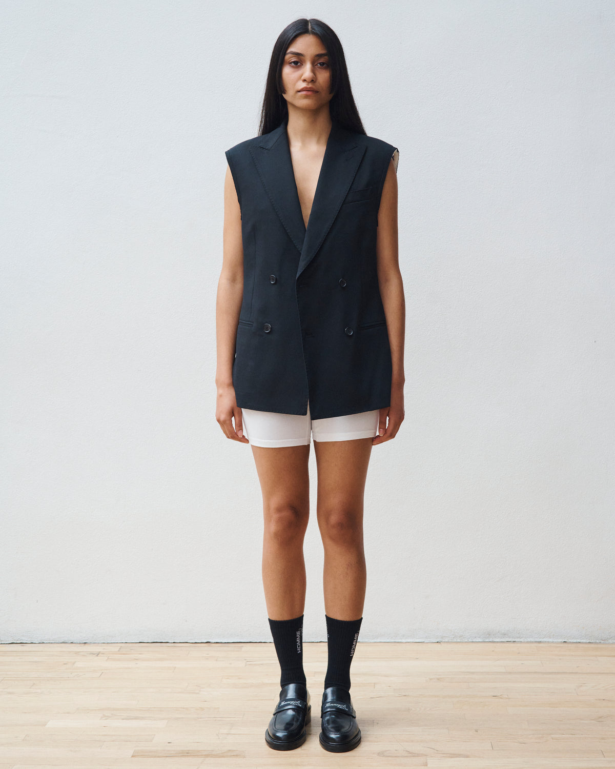 Cut Blazer Vest – HOMMEGIRLS