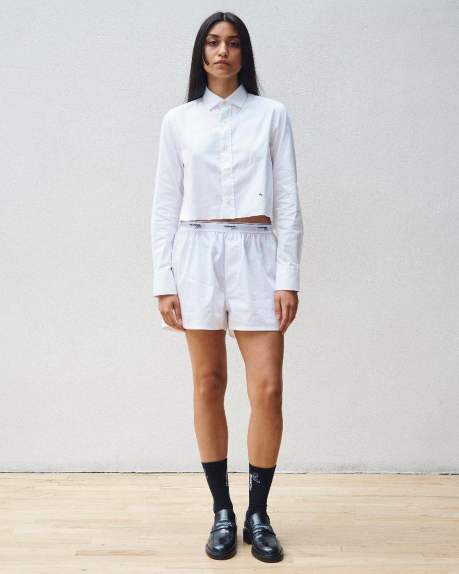 Original Men's White Cropped Shirt