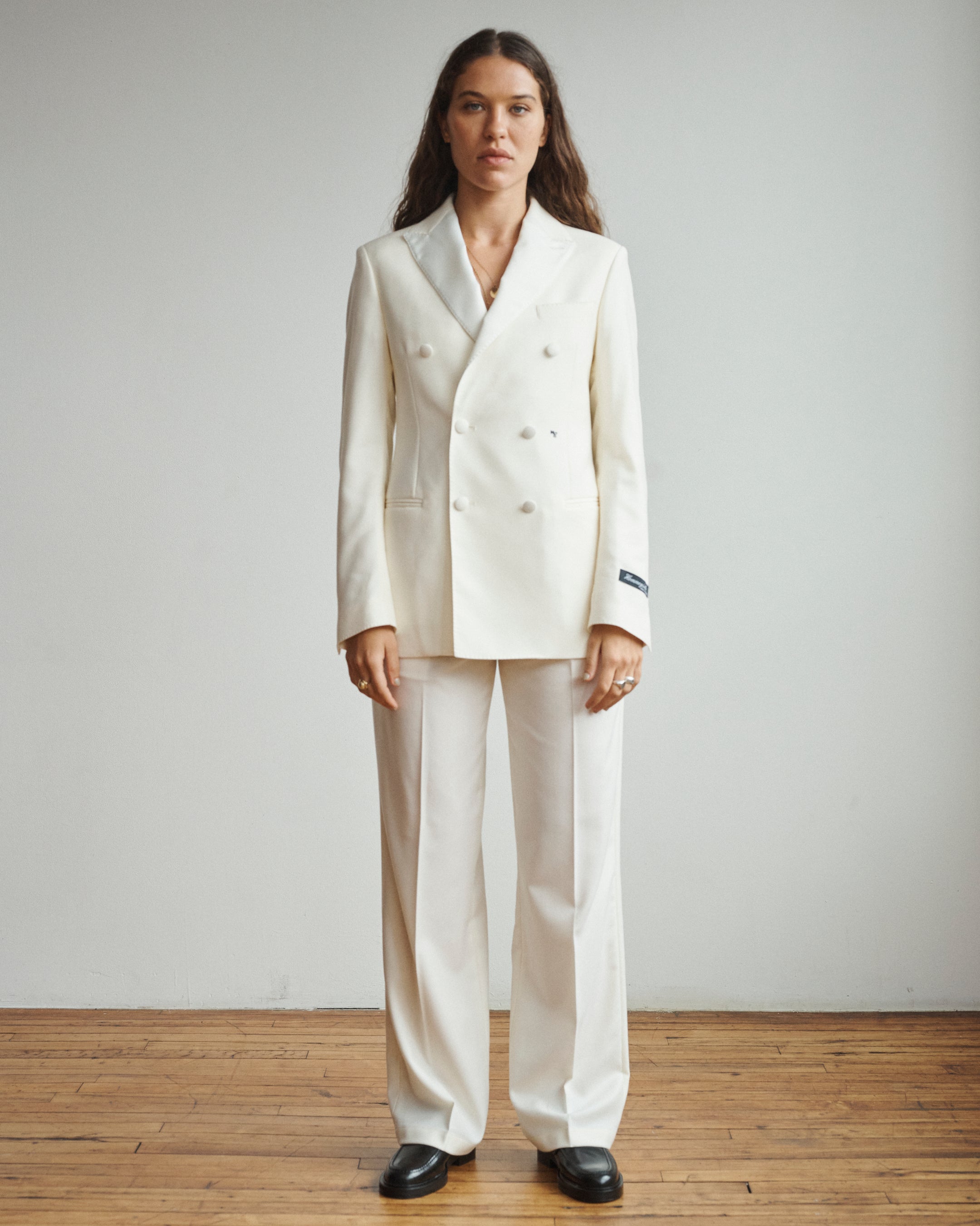 Off White Tuxedo Jacket