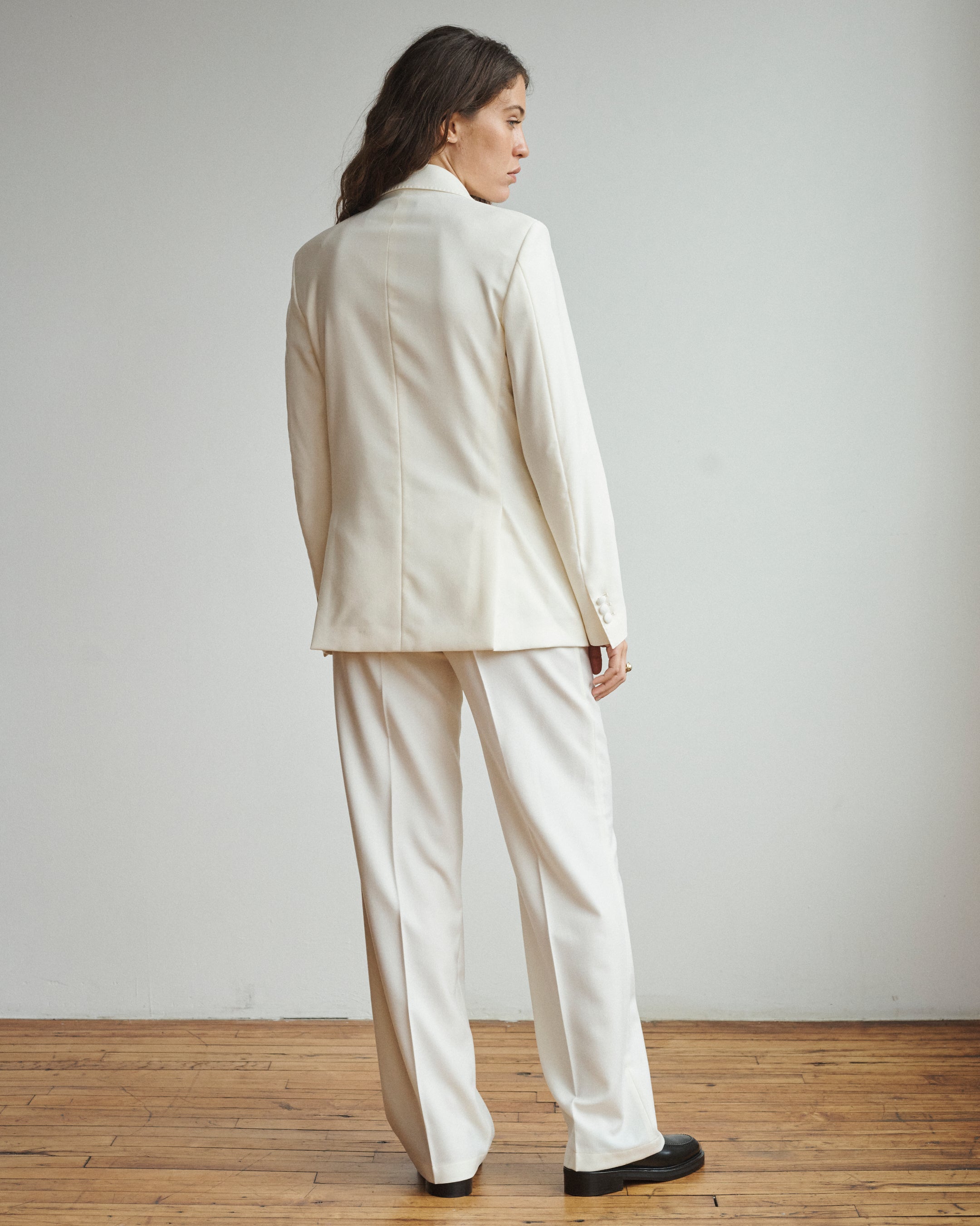 Off White Tuxedo Jacket