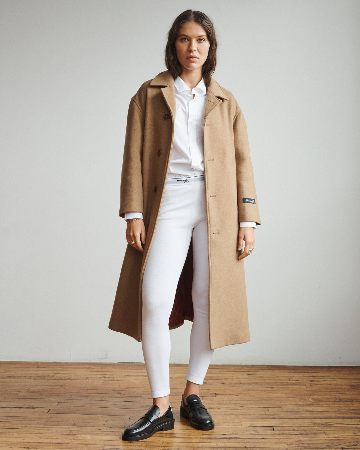 Mac Wool Cashmere Coat in Camel