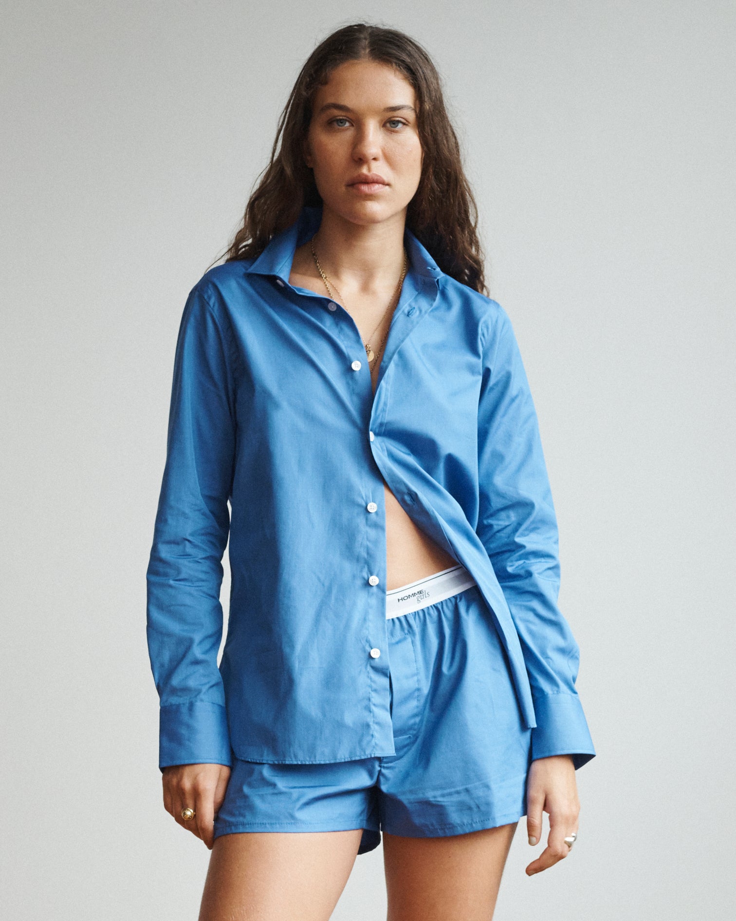 Classic Shirt in Royal Blue
