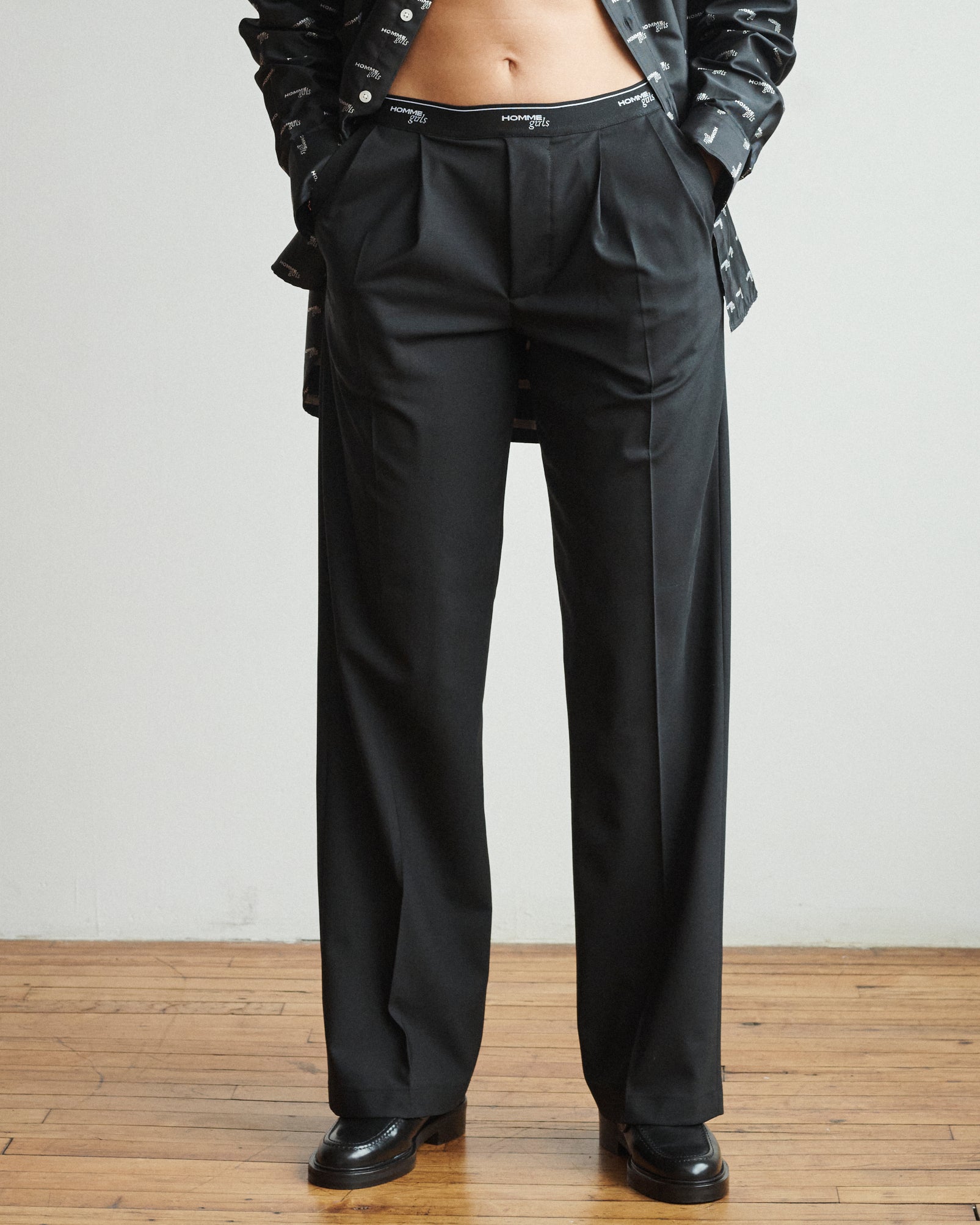 Black Tuxedo Pant