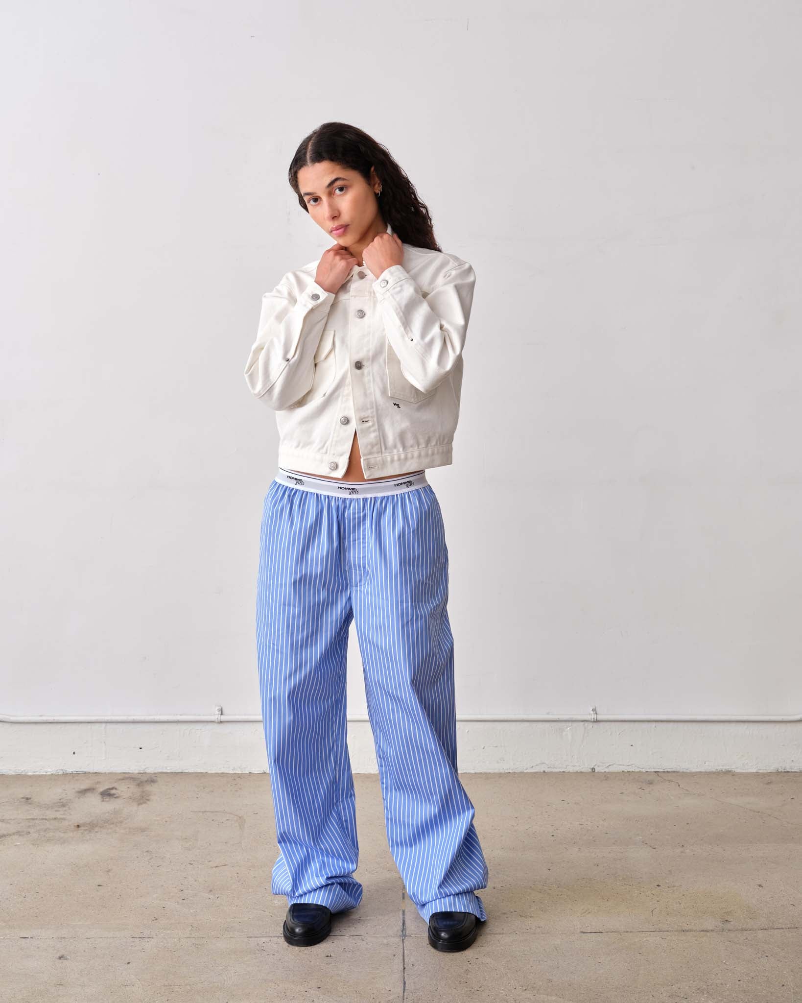 Pajama Pants in Classic Stripe