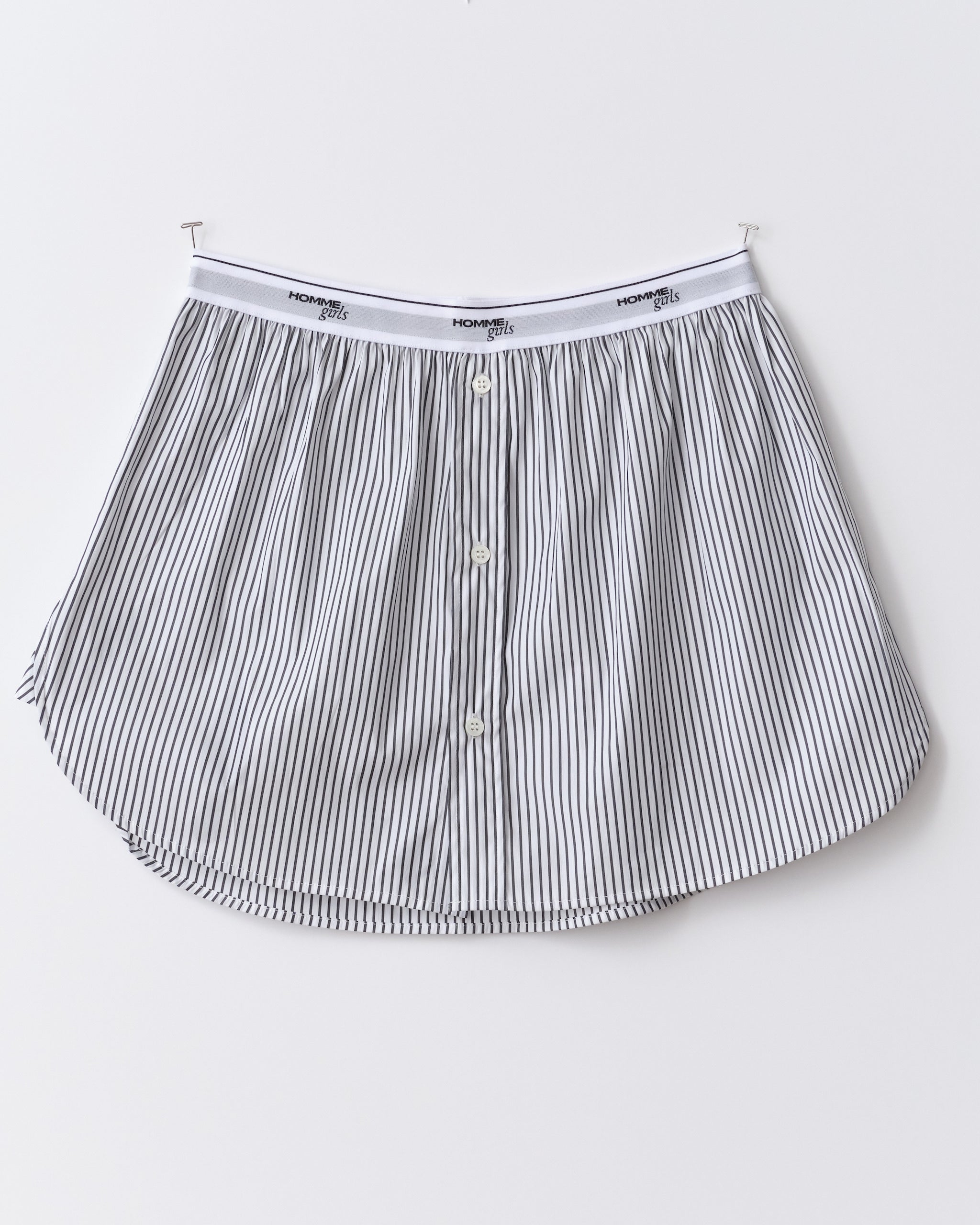 Shirt Tail Mini Skirt