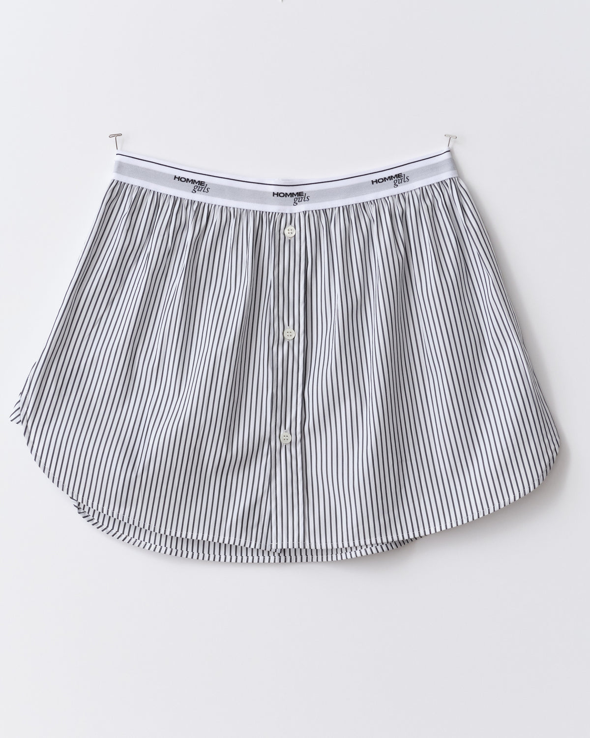 Shirt Tail Mini Skirt