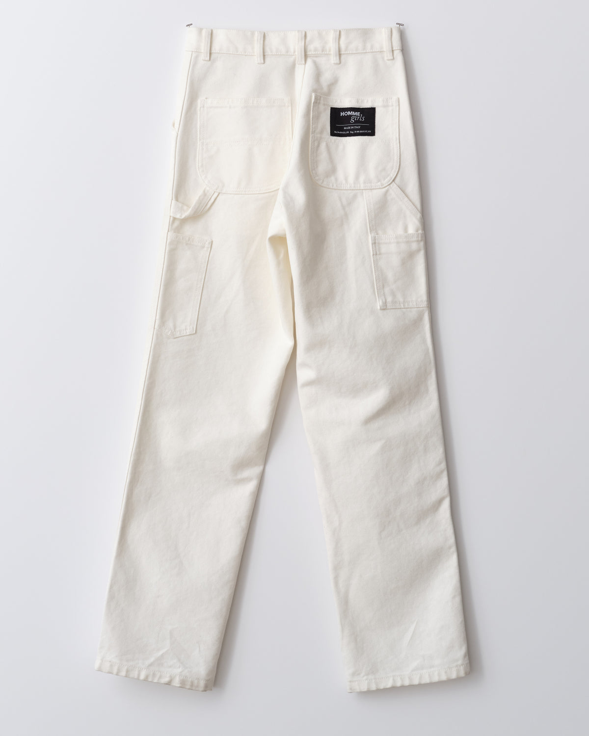 Washed Canvas Work-Wear Pant