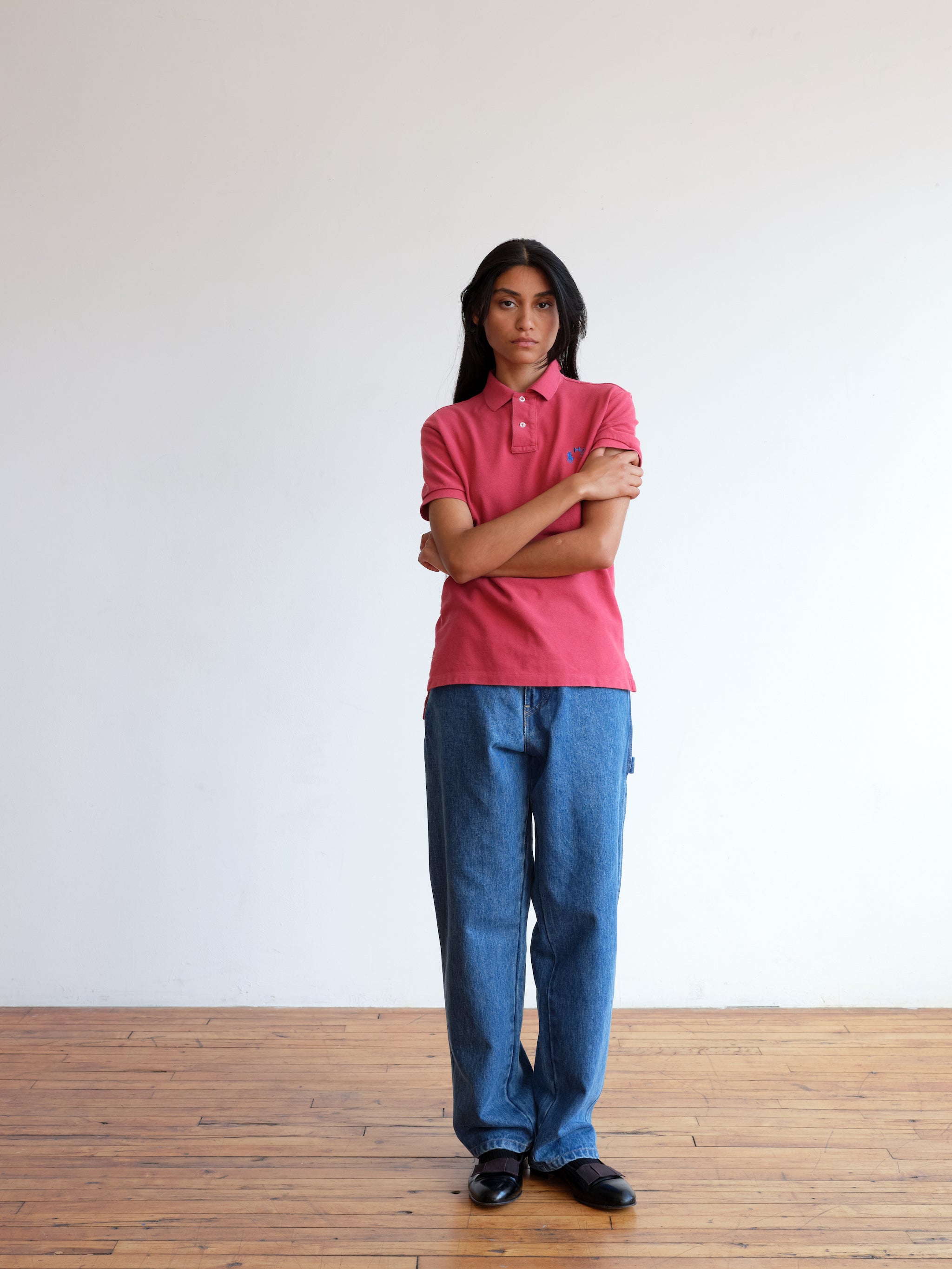 N°5 Vintage 90s Upcycle Polo