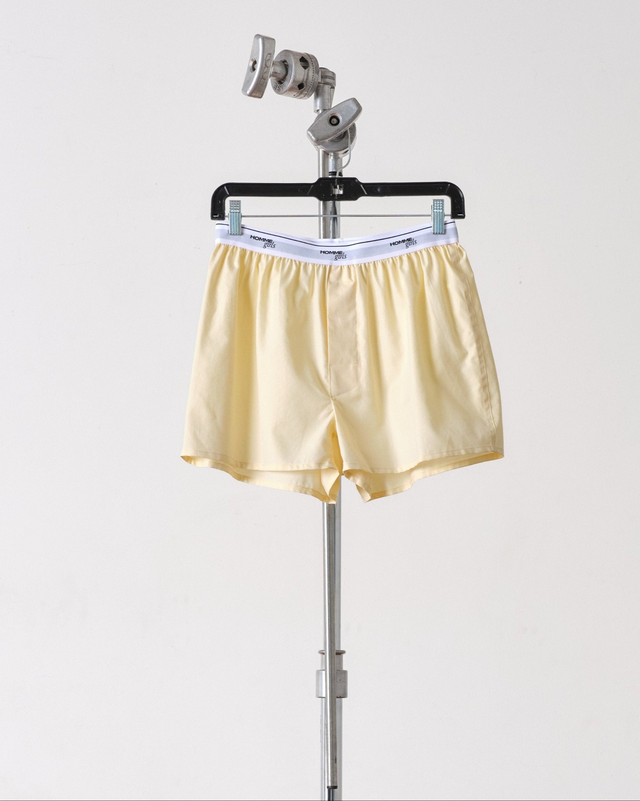 Boxer Shorts in Pale Yellow
