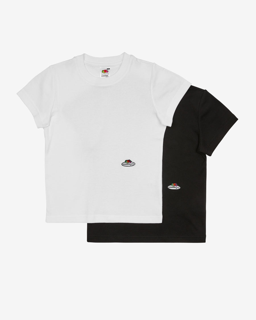 HommeGirls x Fruit of the Loom Baby Tee (2-Pack)