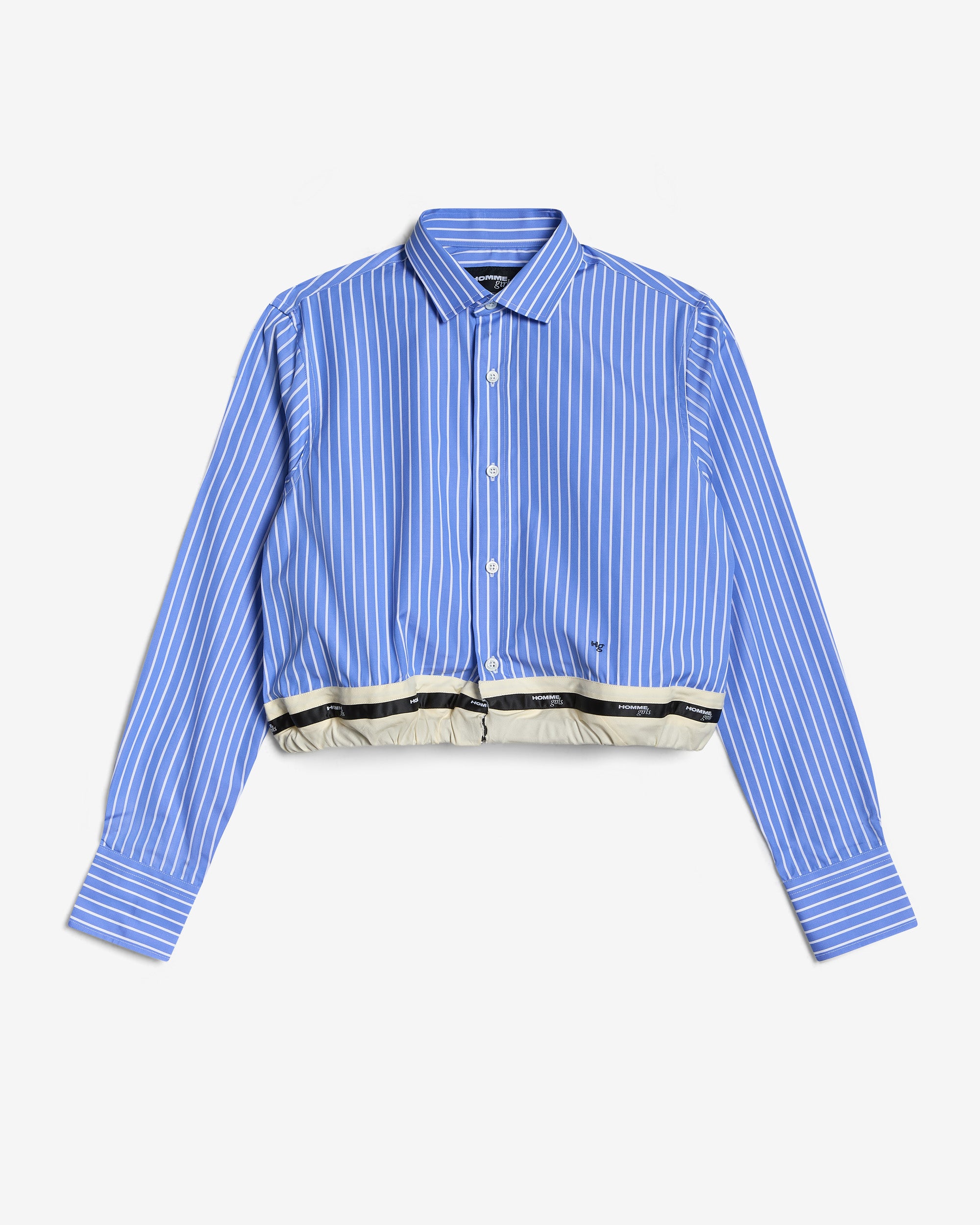 HOMMEGIRLS Belted Shirt | Orange | Size L