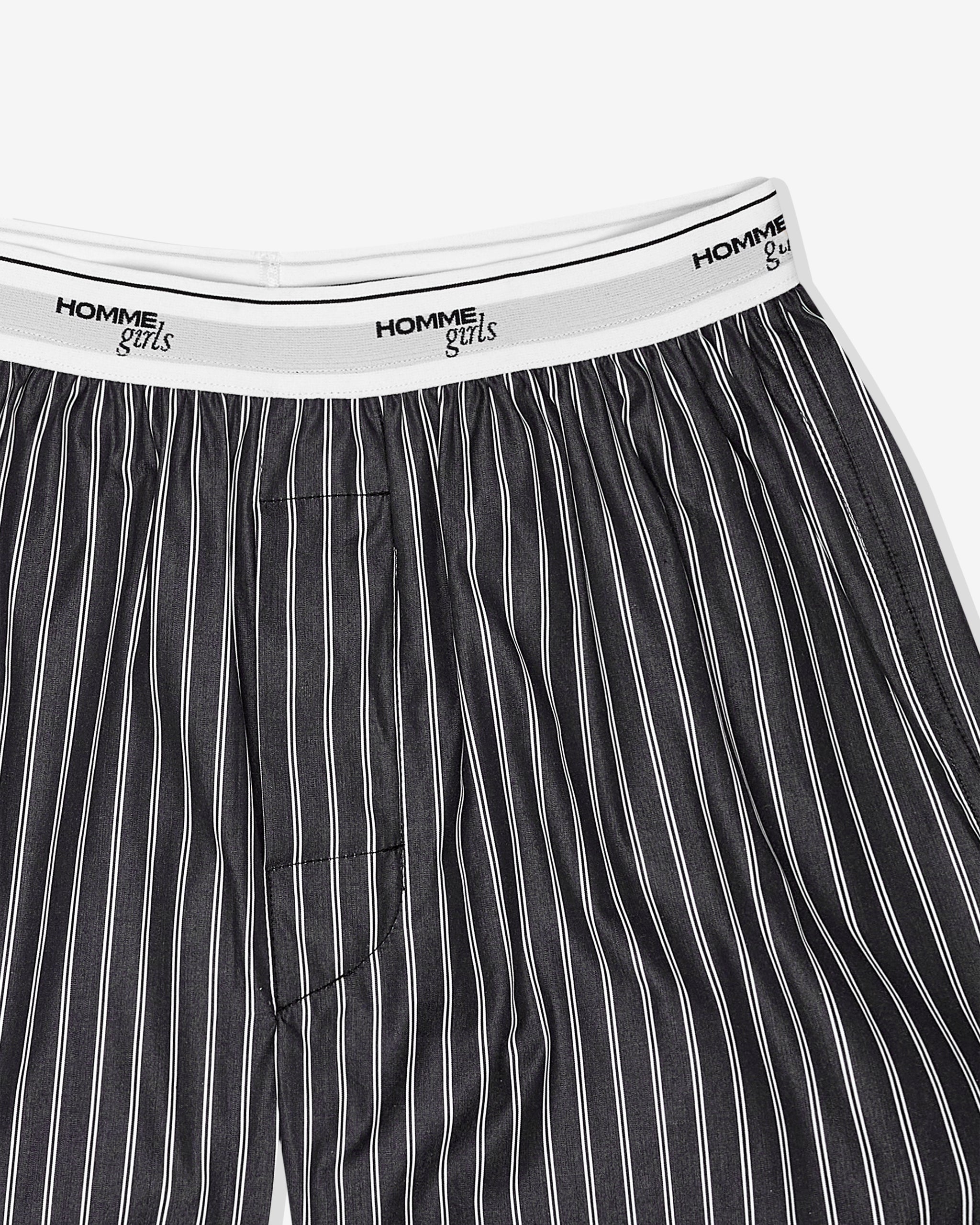 Boxer Shorts in Black Stripe