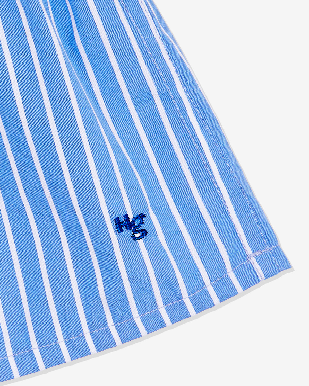 Mini Boxer Skirt / Bandeau Top in Classic Stripe