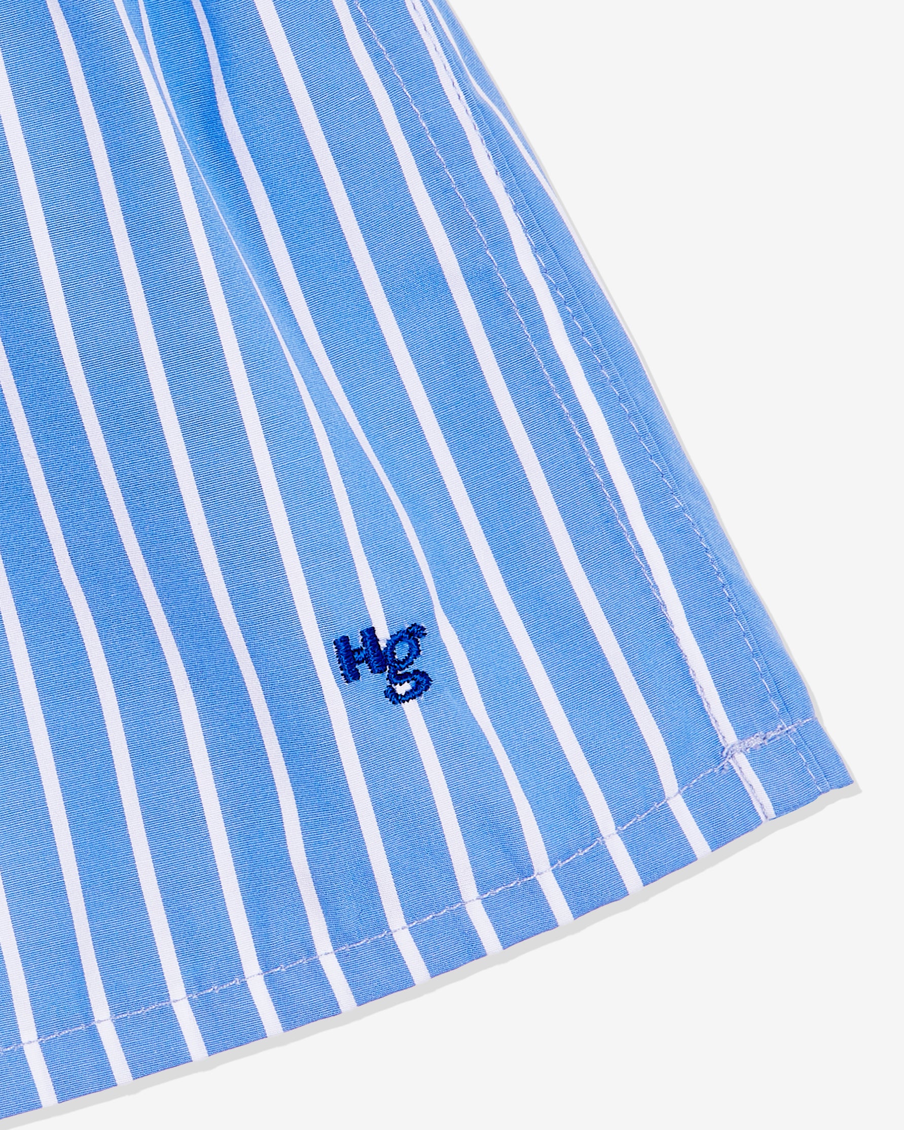 Mini Boxer Skirt / Bandeau Top in Classic Stripe