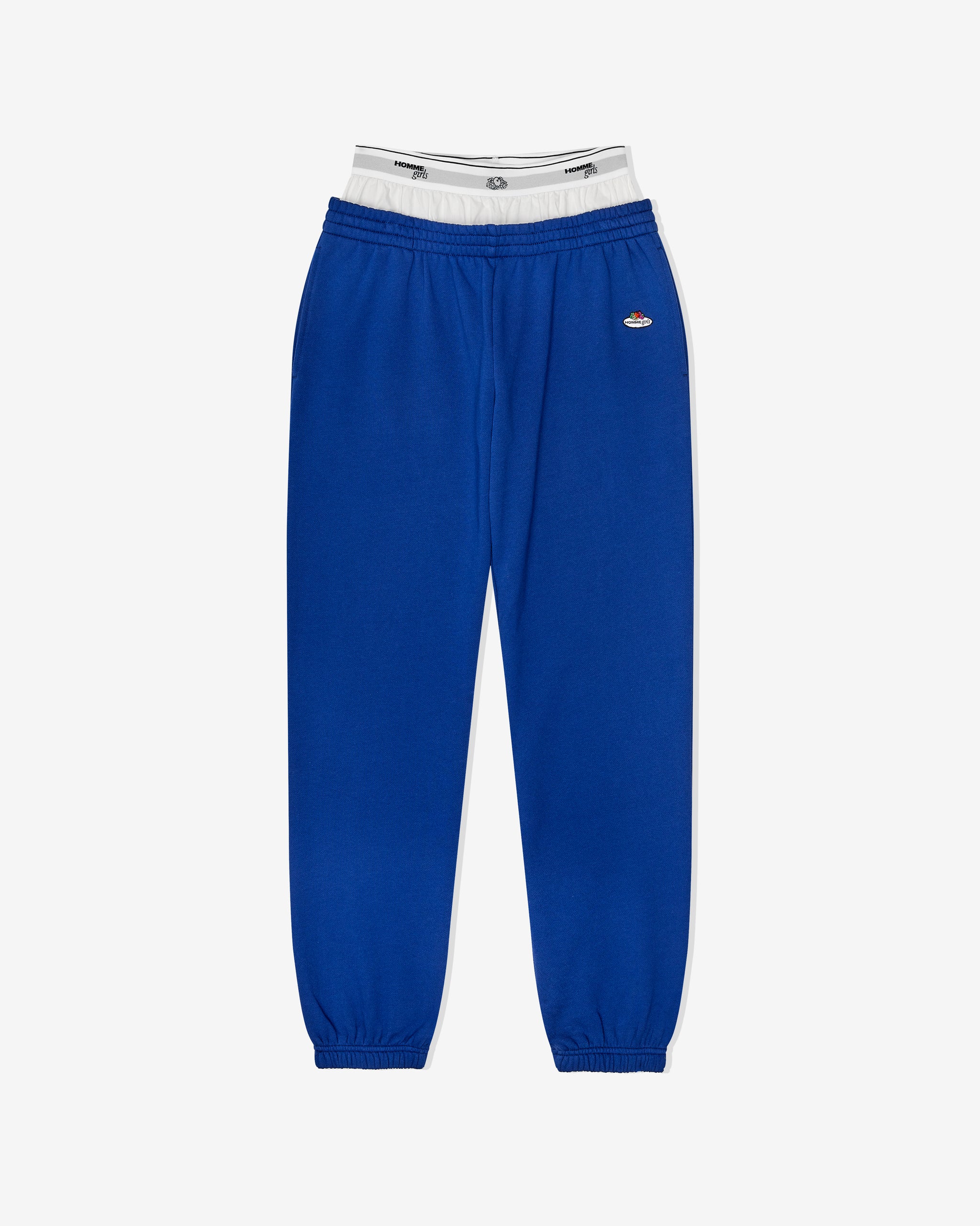 HommeGirls x Fruit Of The Loom Boxer Sweatpants in Navy
