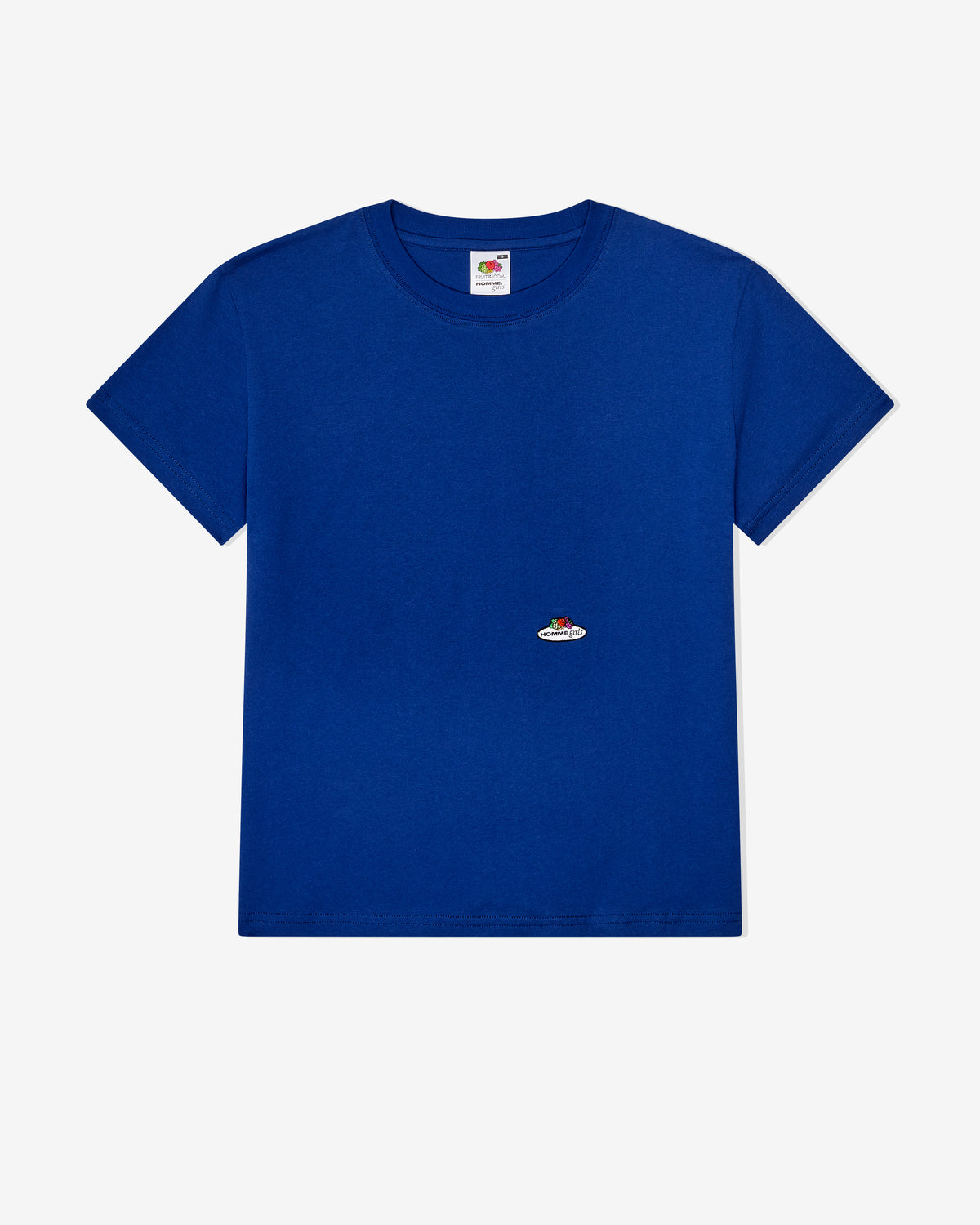 HommeGirls x Fruit Of The Loom Graphic Tee in Navy