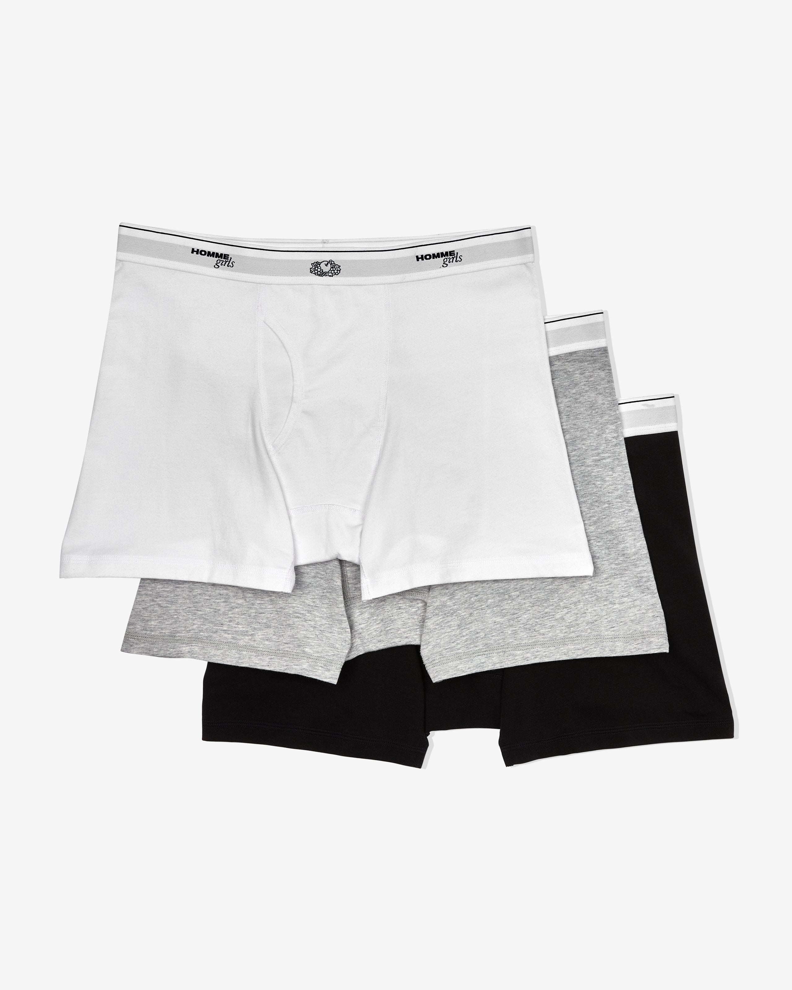 HommeGirls x Fruit of the Loom Boxer Briefs (3-Pack)