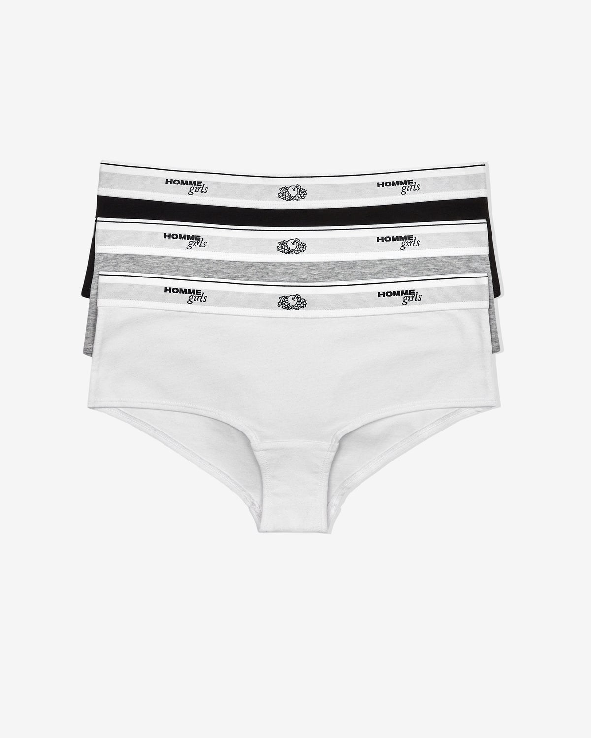 HommeGirls x Fruit Of The Loom Boy Short (3-Pack)