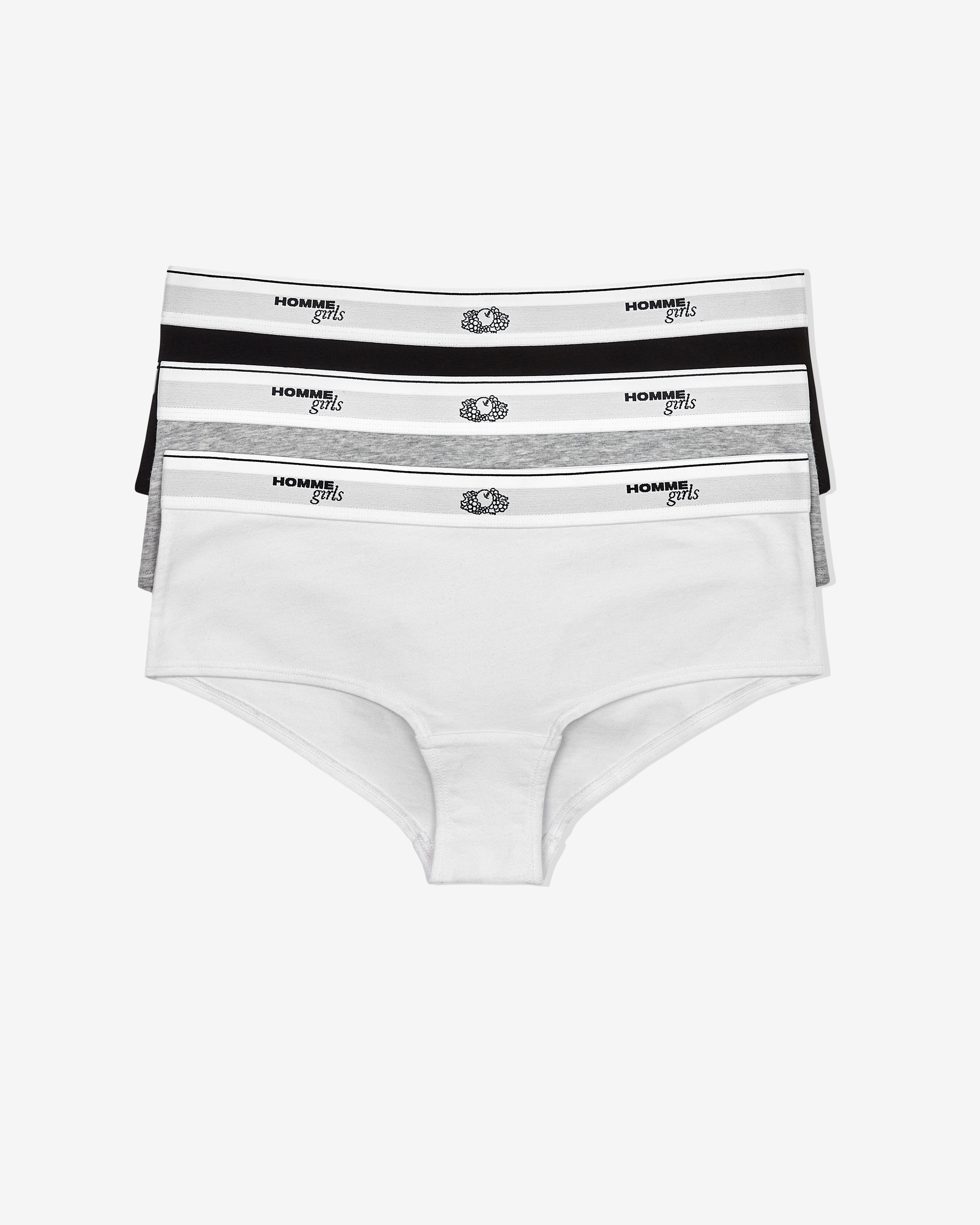 HommeGirls x Fruit Of The Loom Boy Short (3-Pack)