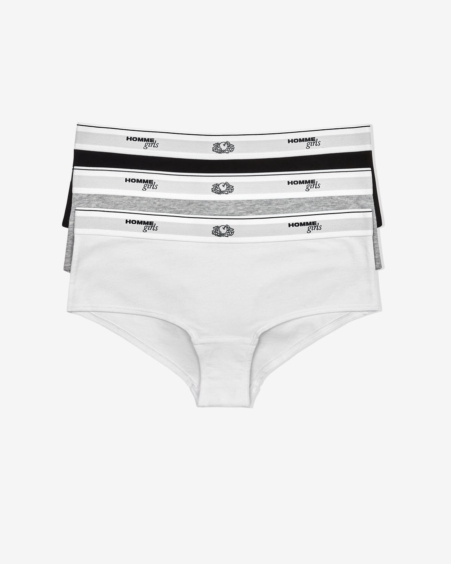 HommeGirls x Fruit Of The Loom Boy Short (3-Pack)