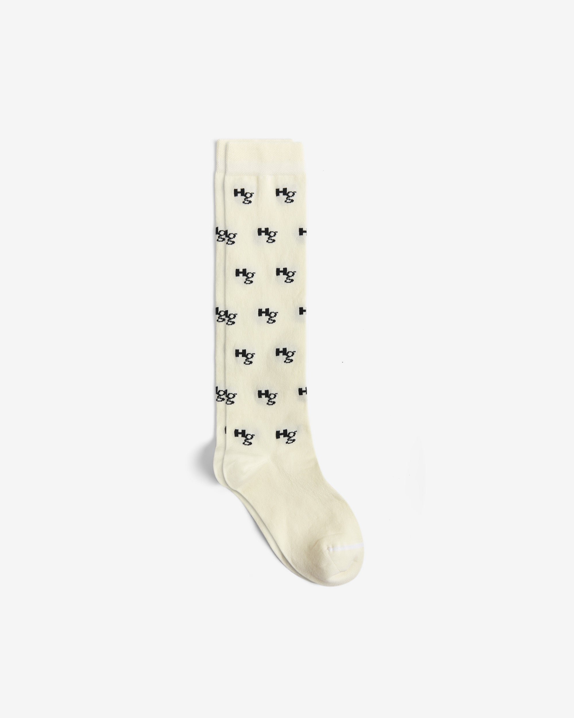 Hommegirls Women's Logo Jacquard Knee High Socks