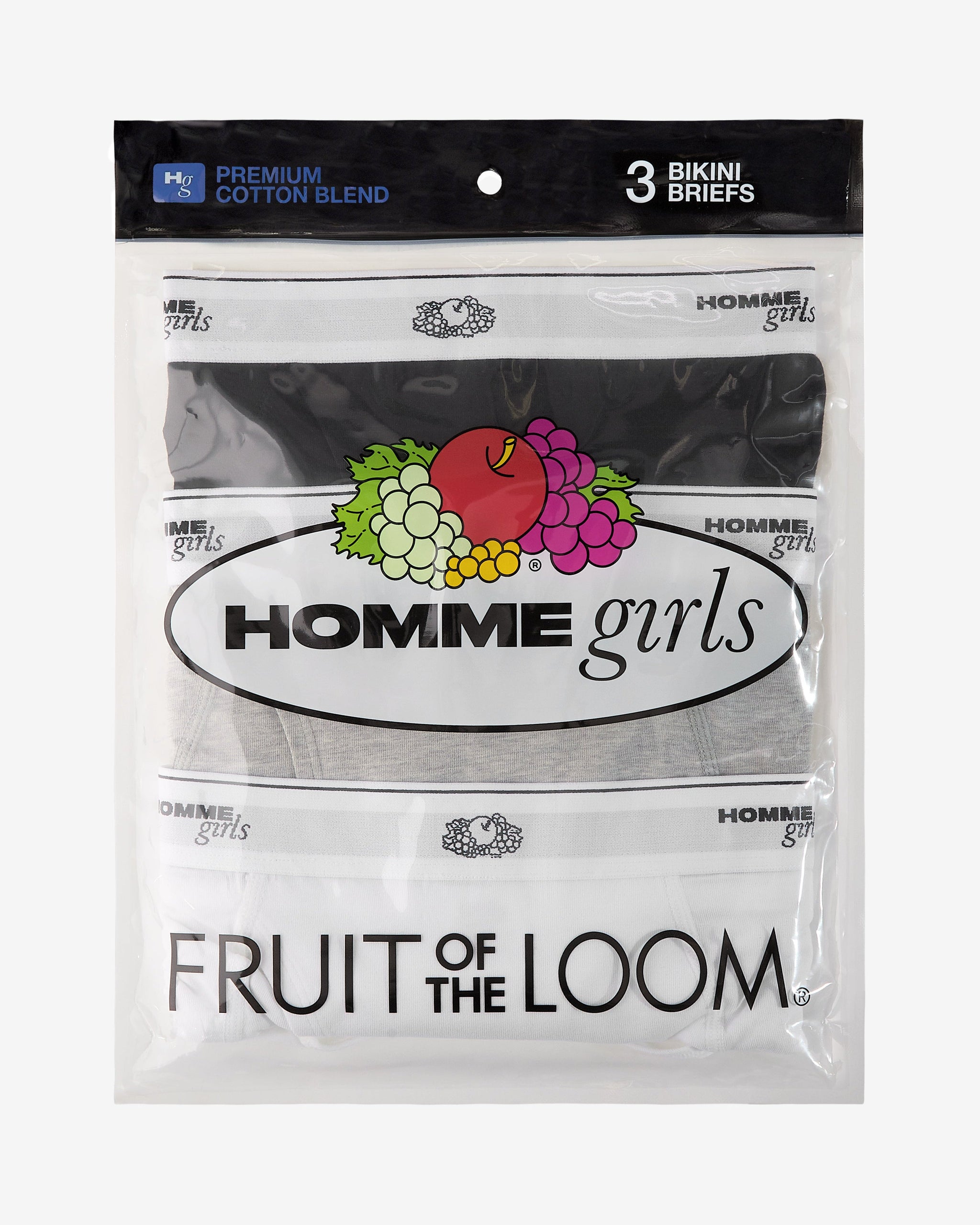 HommeGirls x Fruit of the Loom Briefs (3-Pack)