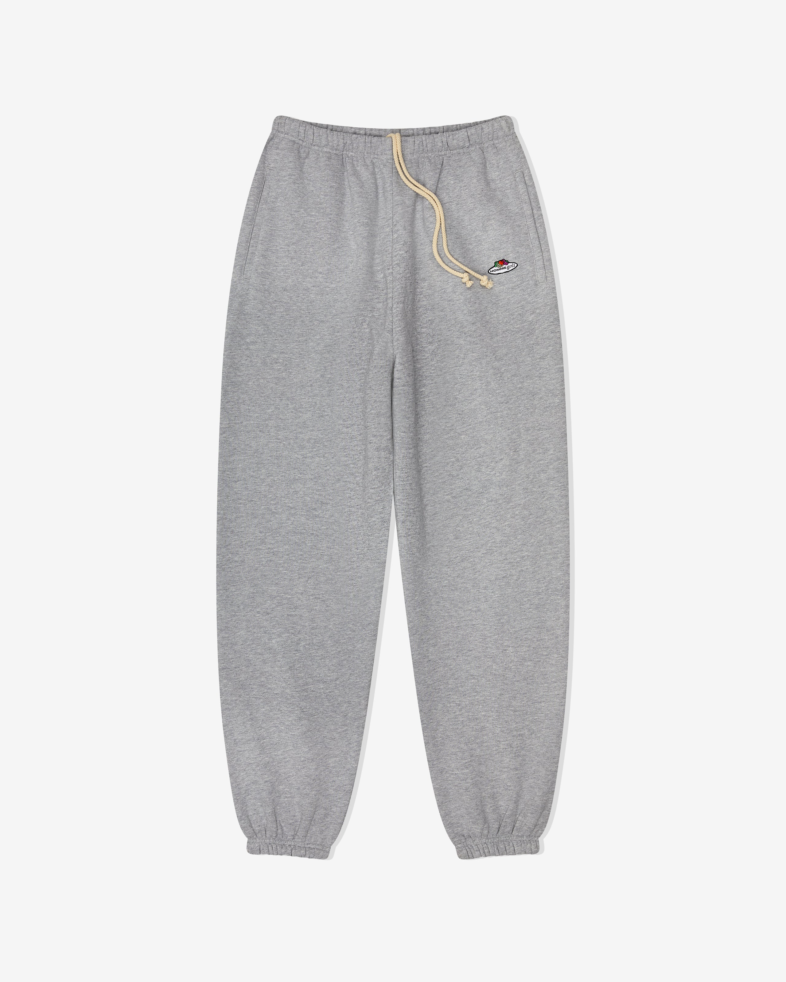 HommeGirls x Fruit Of The Loom Sweatpants in Heather Grey