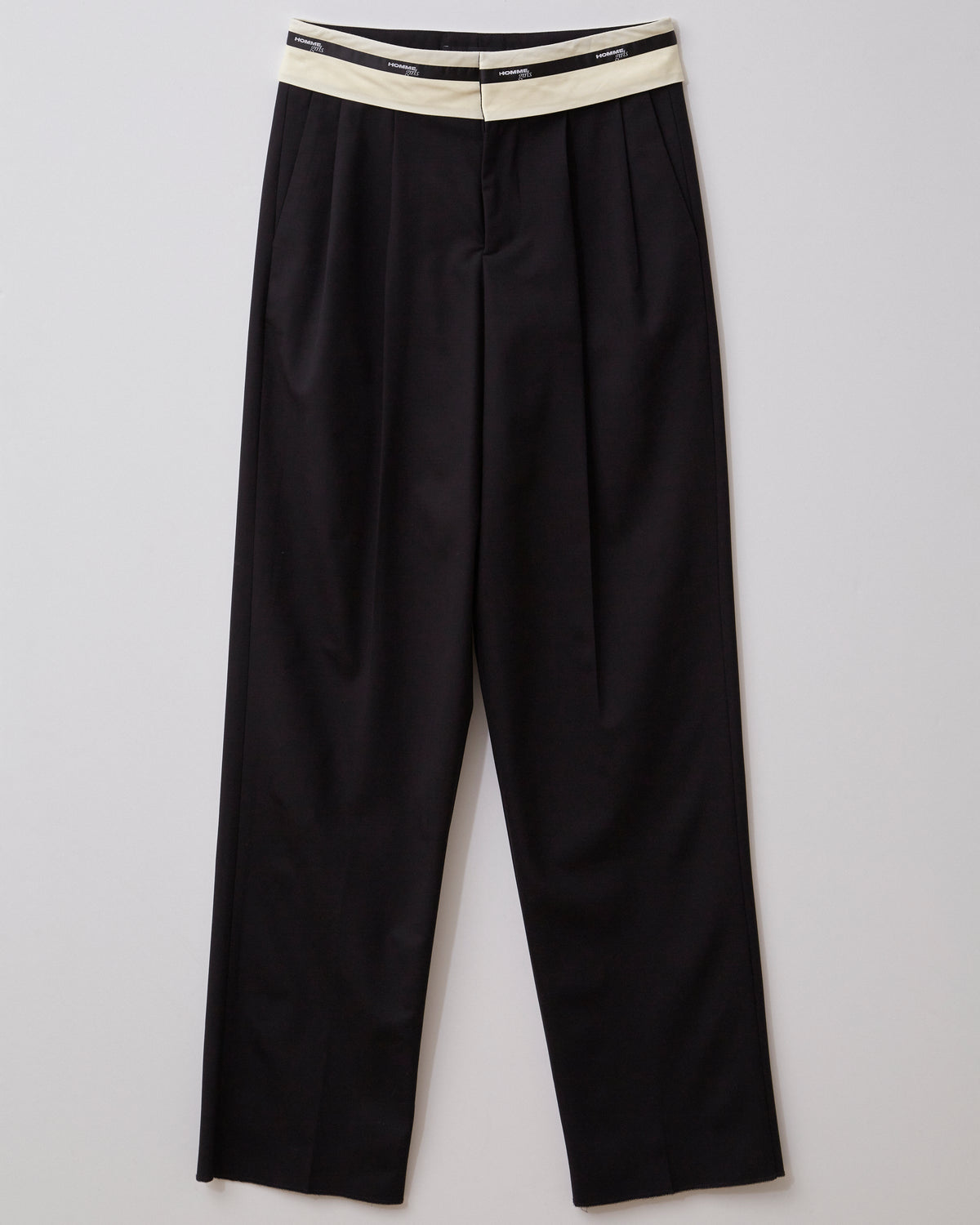 Flip Waist Pant in Black