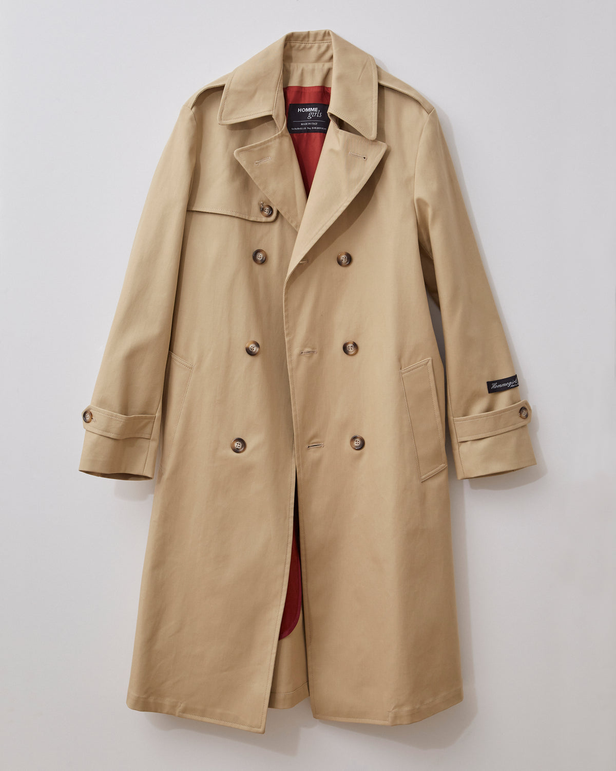 Classic Khaki Trench Coat