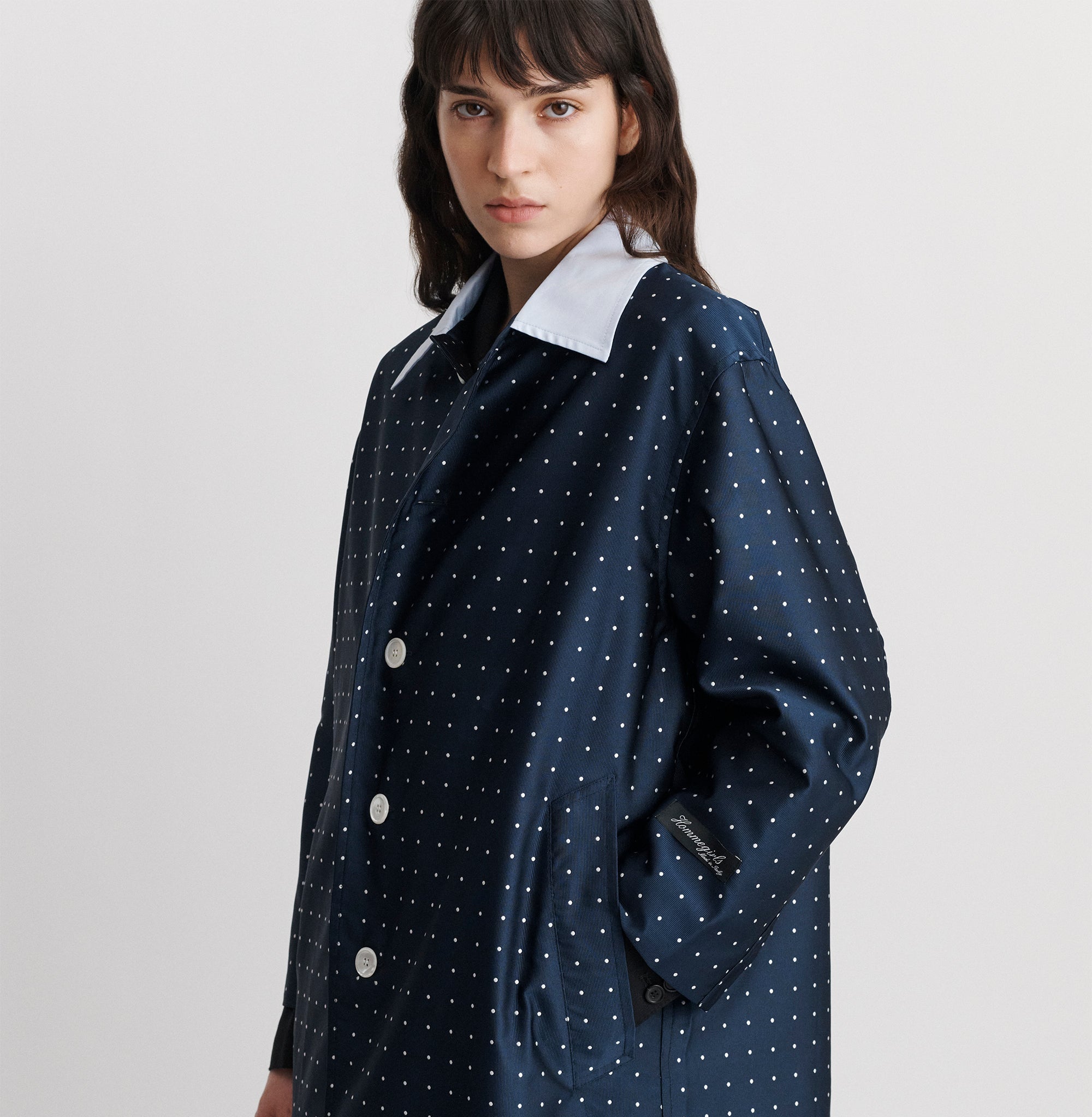 HommeGirls x Fruit Of The Loom Polo in Lilac Stripe – HOMMEGIRLS