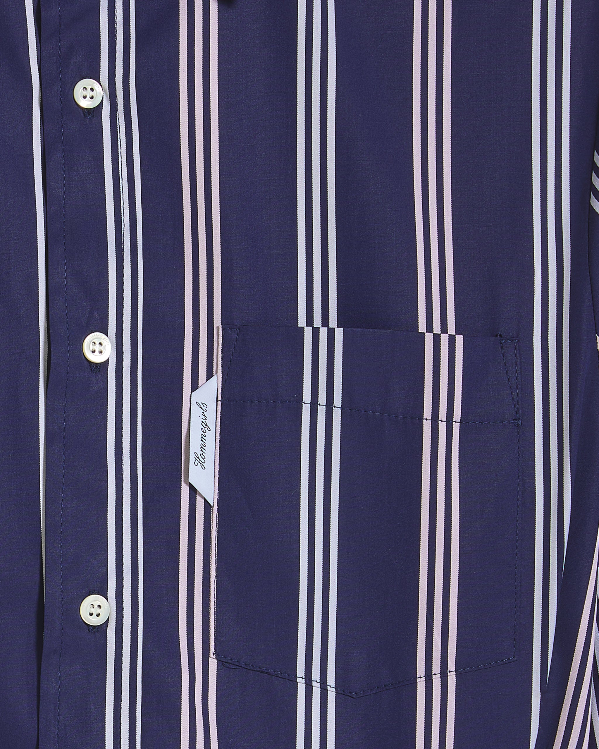 Shirt Dress in Navy Canopy