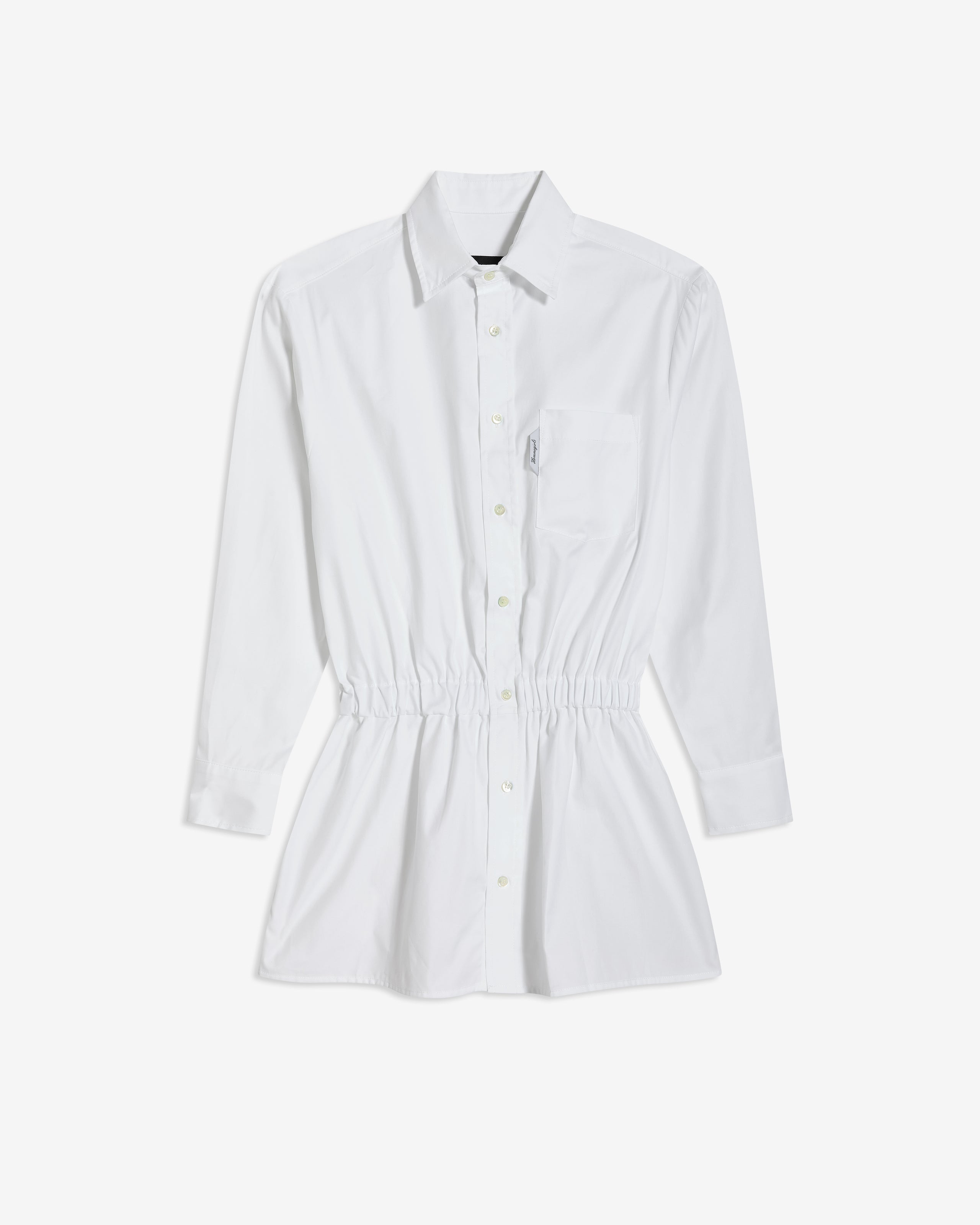 Shirt Dress in White